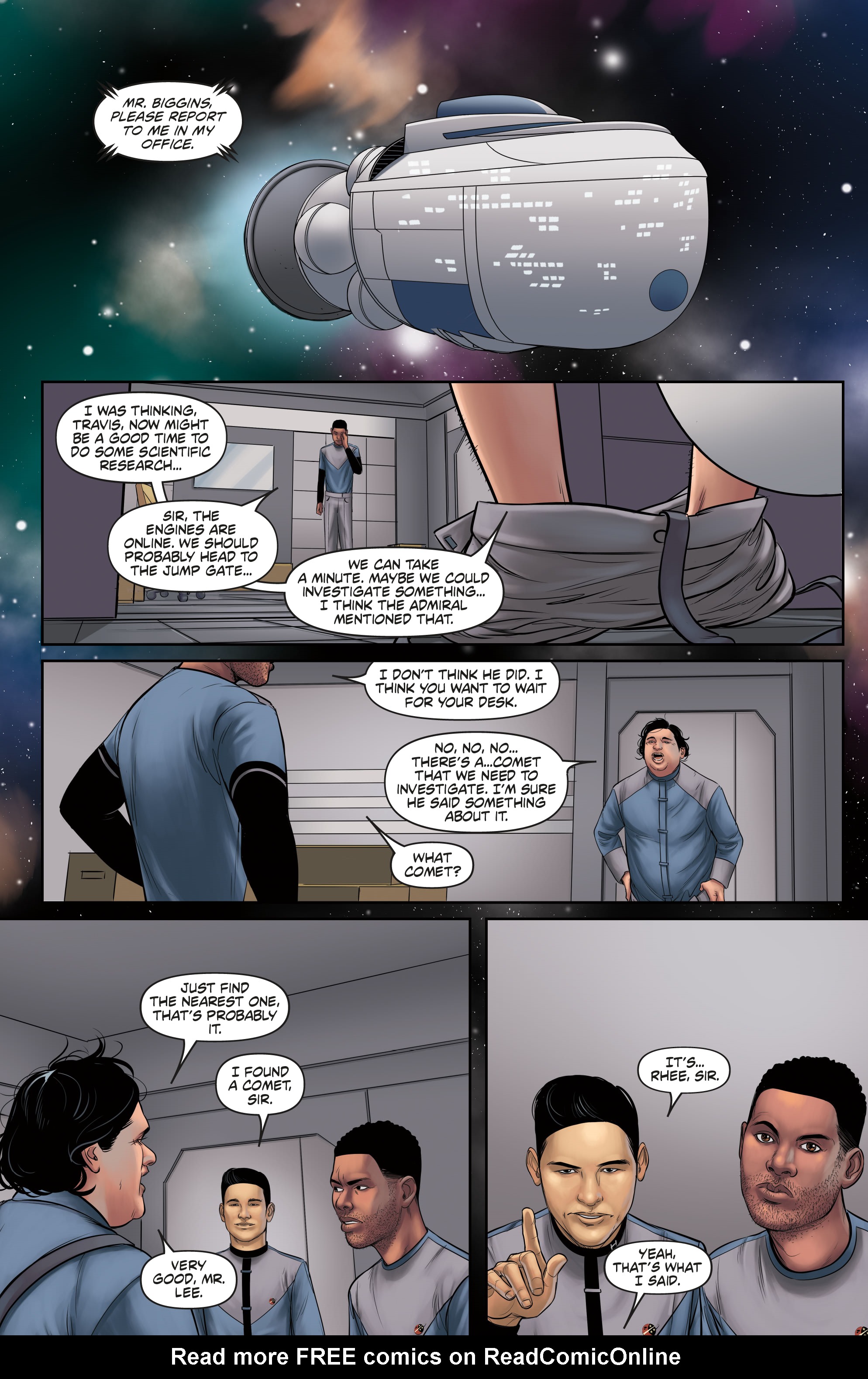 Read online Space Job comic -  Issue #3 - 3