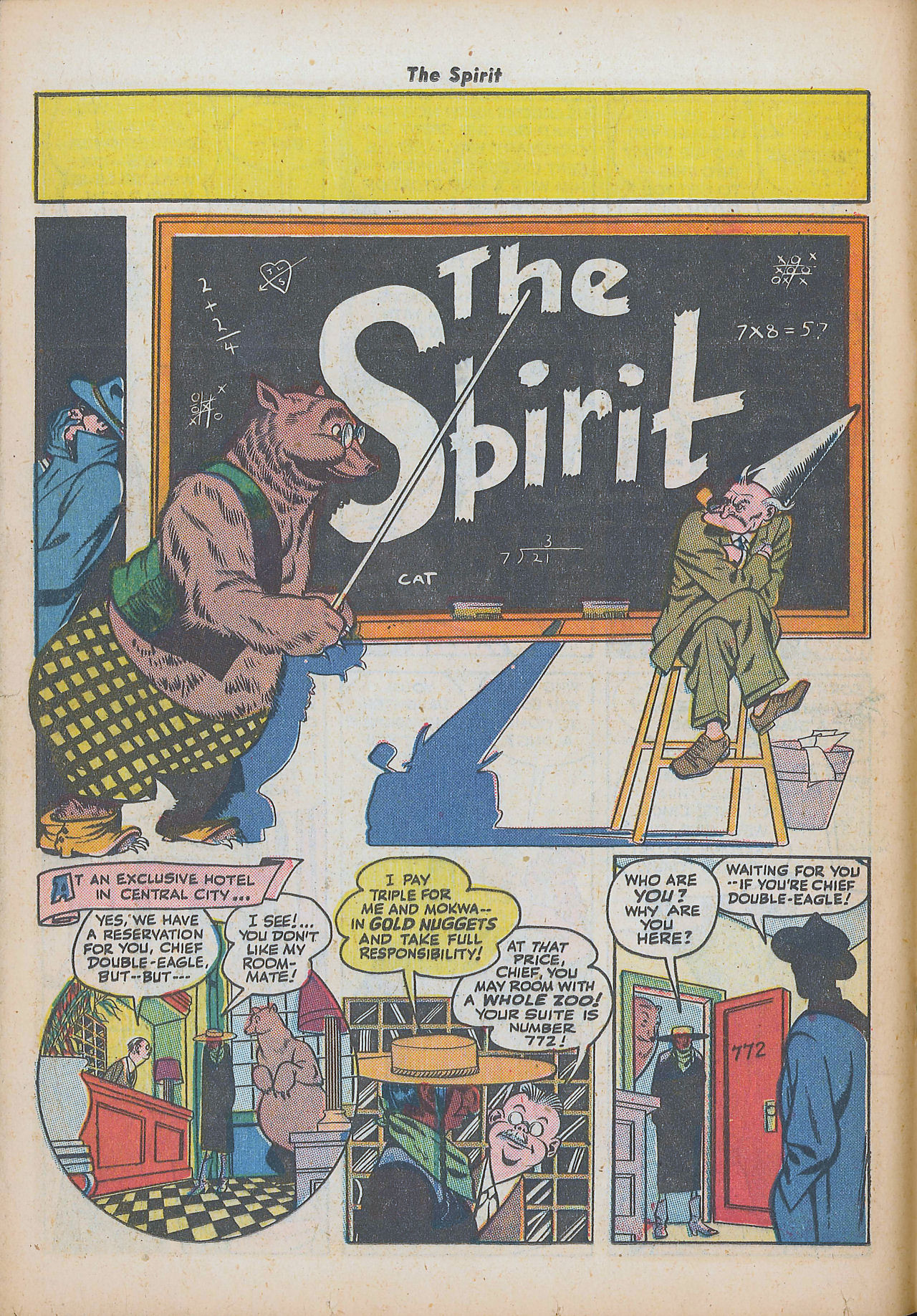 Read online The Spirit (1944) comic -  Issue #9 - 26