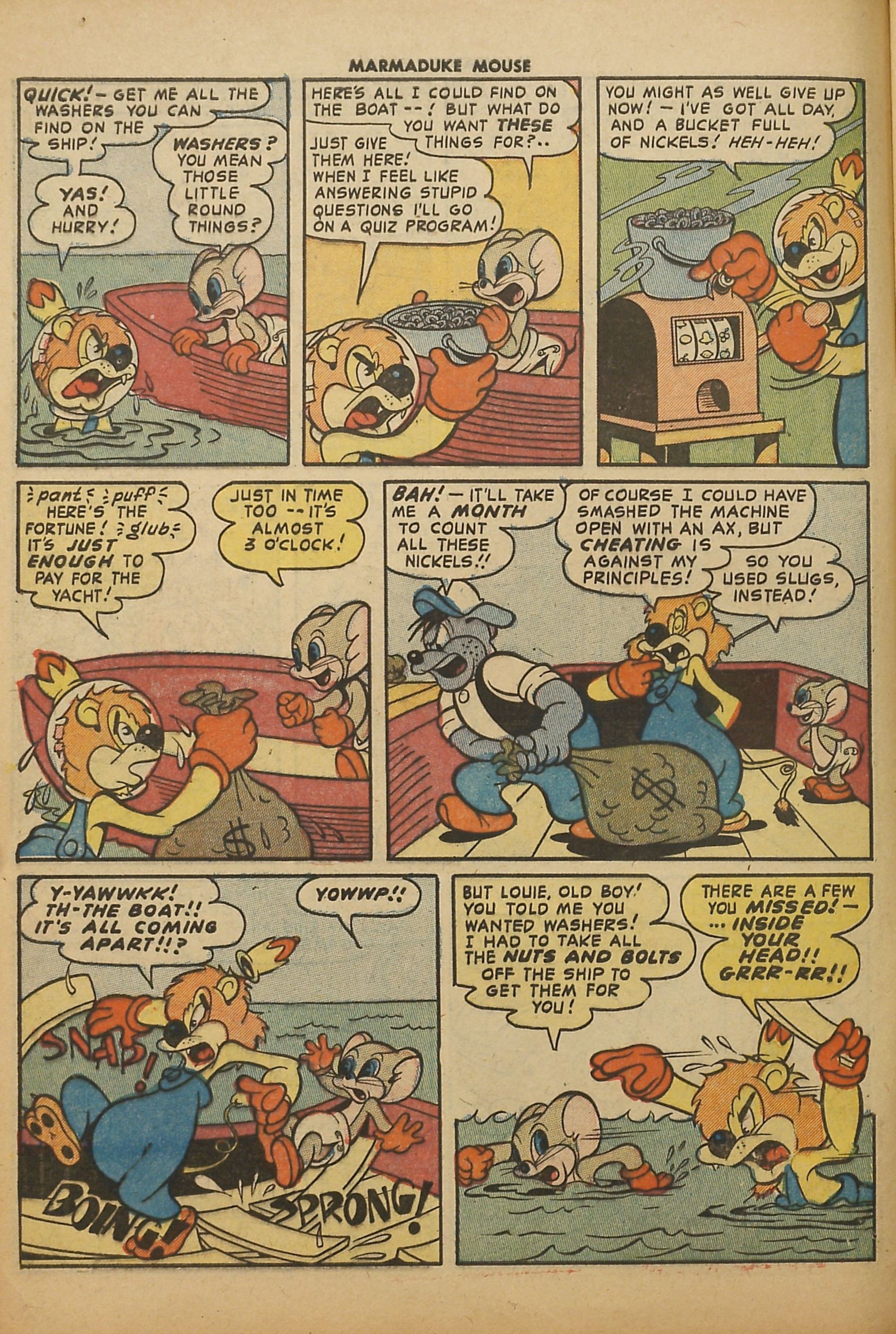 Read online Marmaduke Mouse comic -  Issue #35 - 8