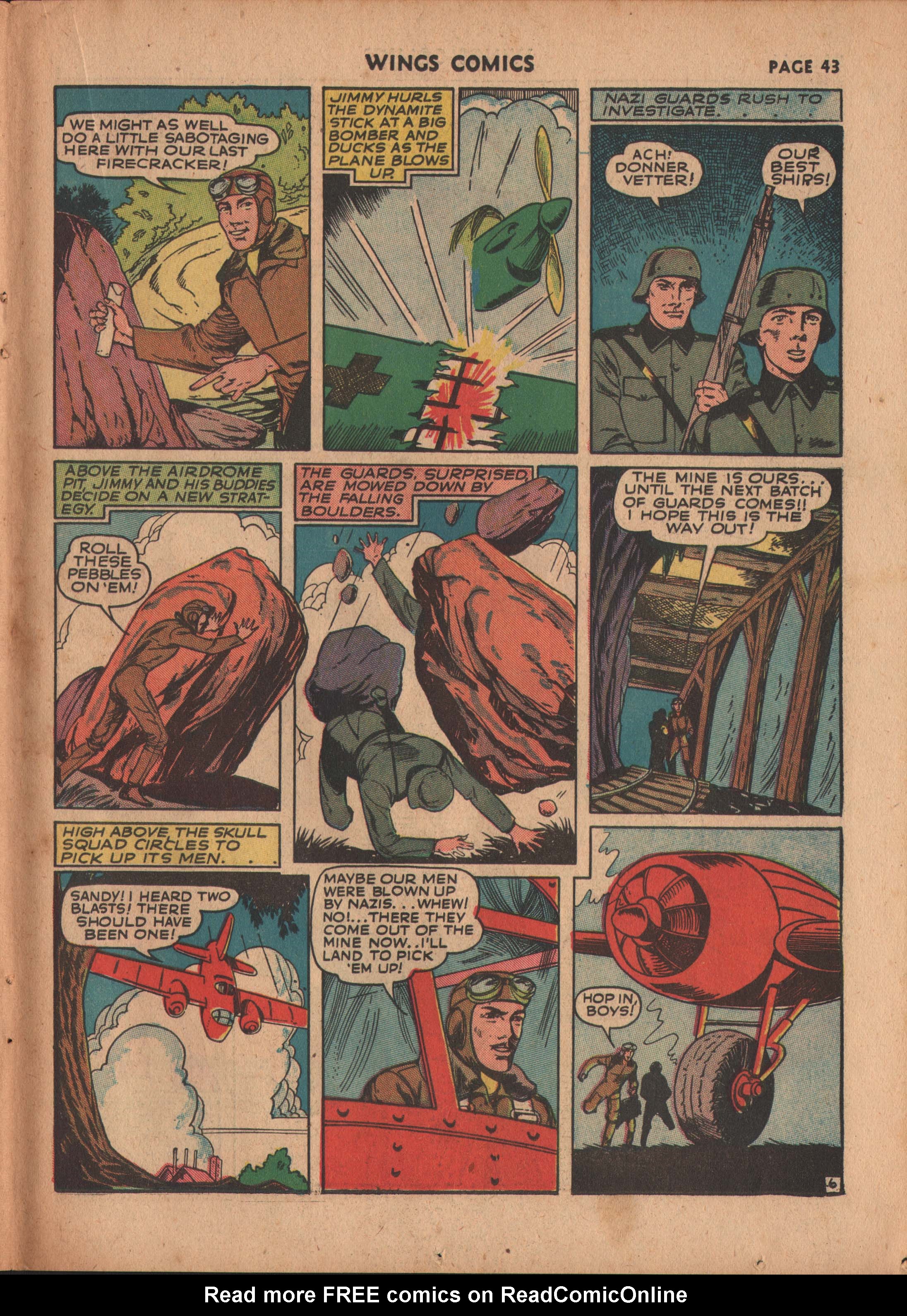 Read online Wings Comics comic -  Issue #13 - 45
