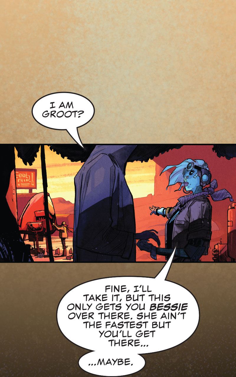 Read online Rocket Raccoon & Groot: Tall Tails Infinity Comic comic -  Issue #3 - 34