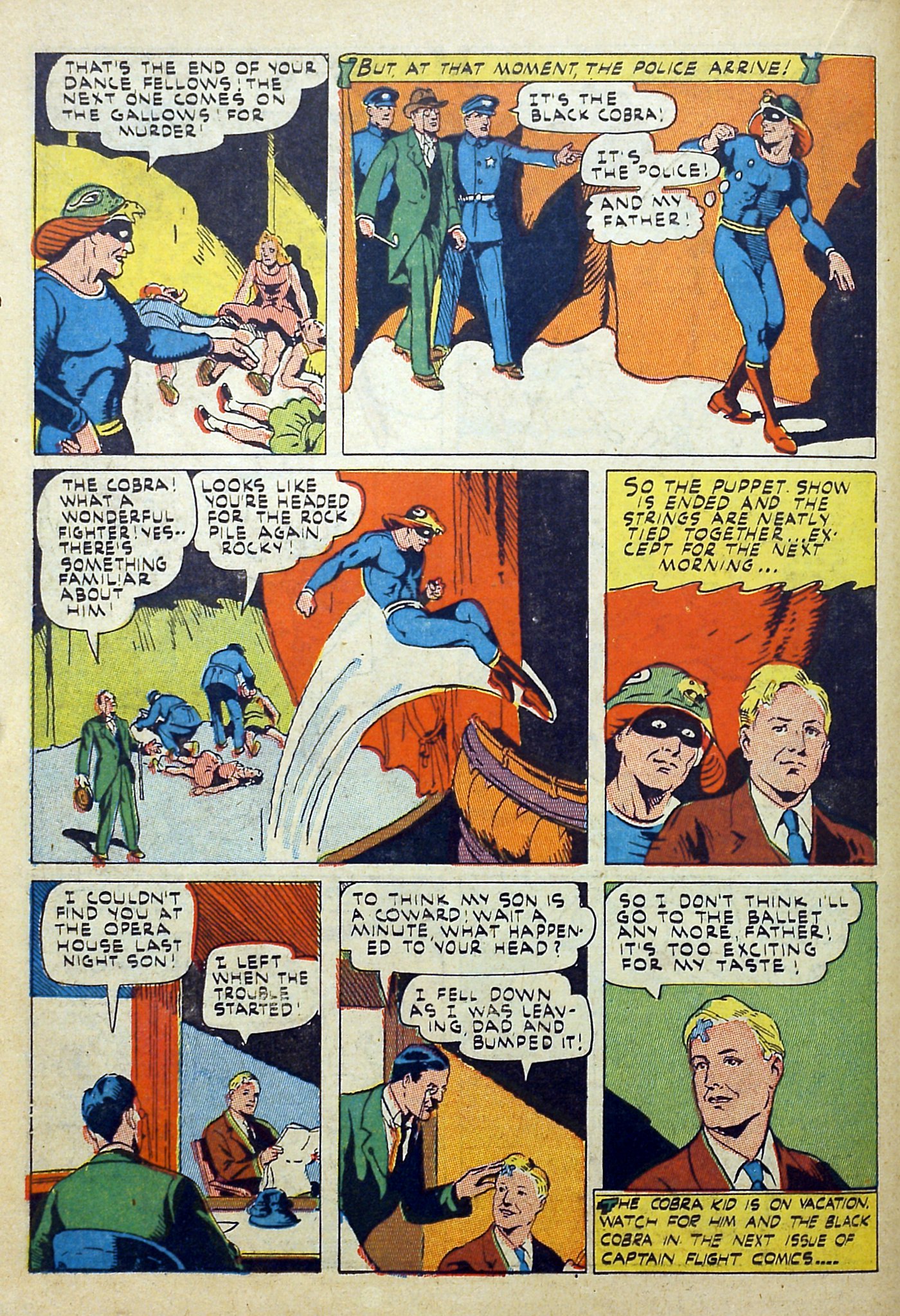 Read online Captain Flight Comics comic -  Issue #9 - 25