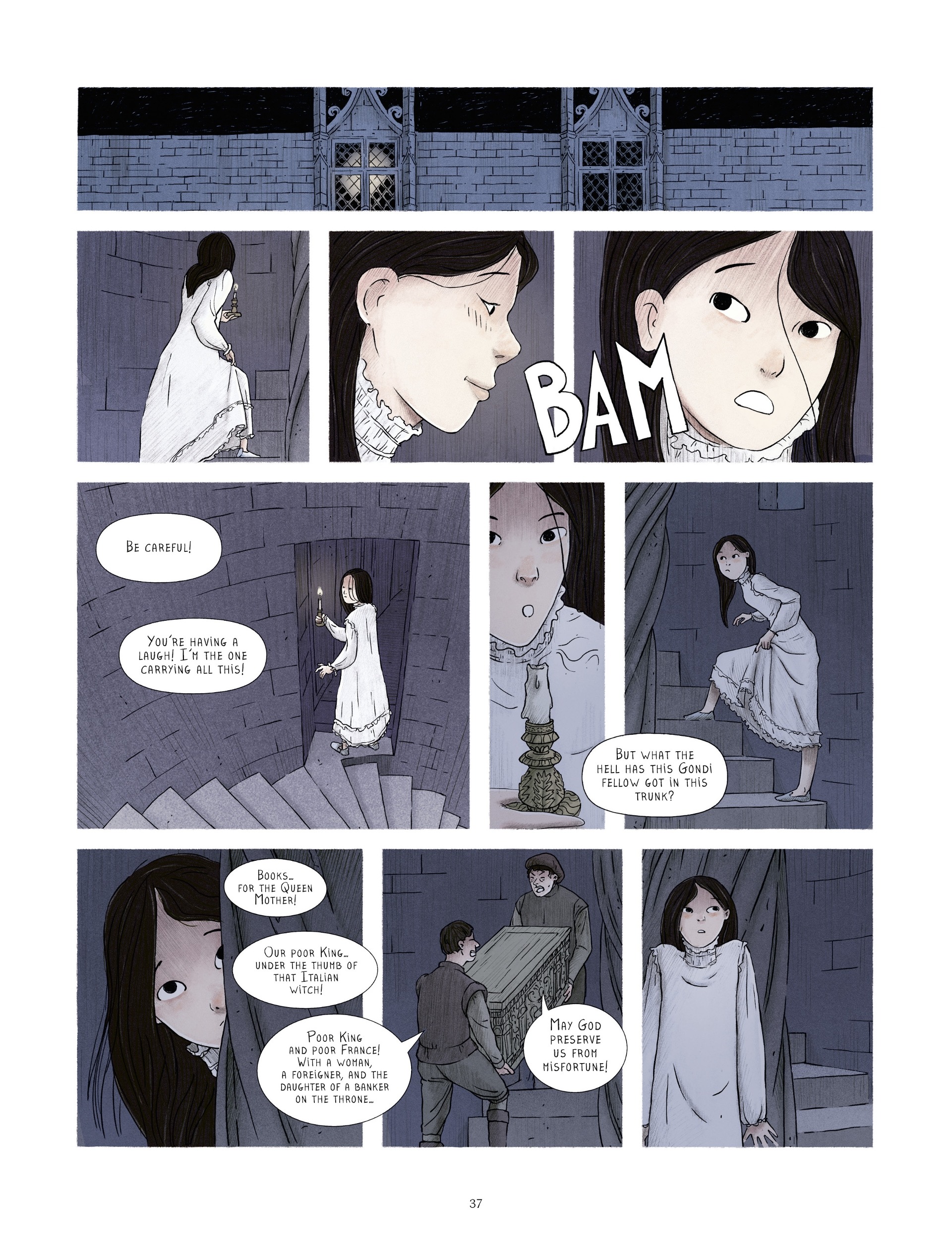 Read online Catherine de' Medici, The Flying Squadron: The Good Girl comic -  Issue # TPB - 36