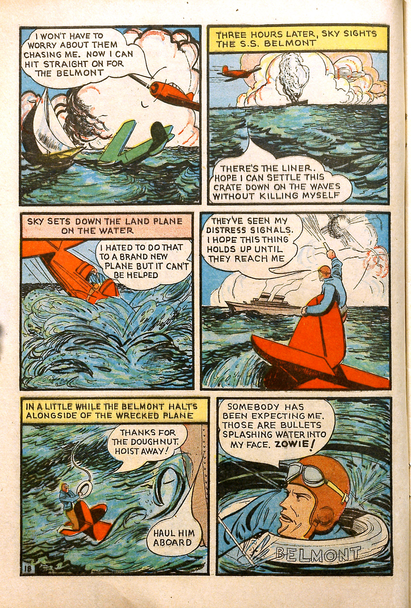 Read online Super-Mystery Comics comic -  Issue #3 - 19