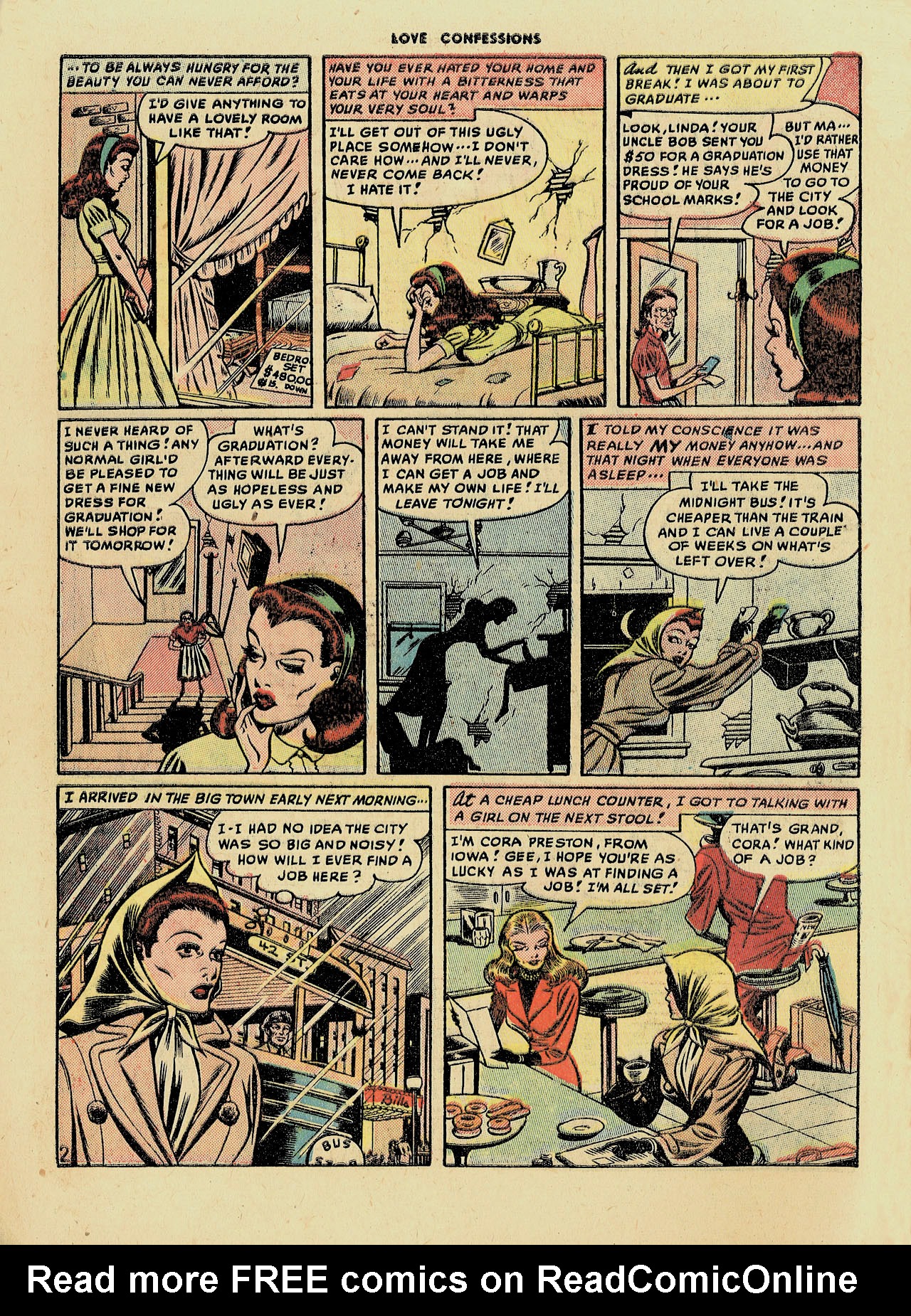 Read online Love Confessions comic -  Issue #1 - 4