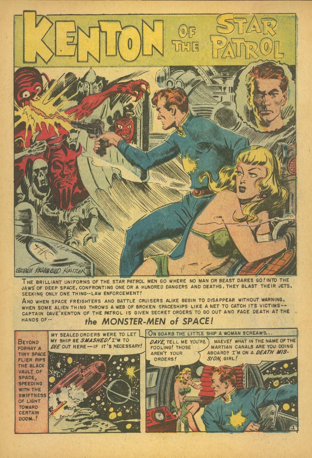 Read online Strange Worlds (1950) comic -  Issue #6 - 3