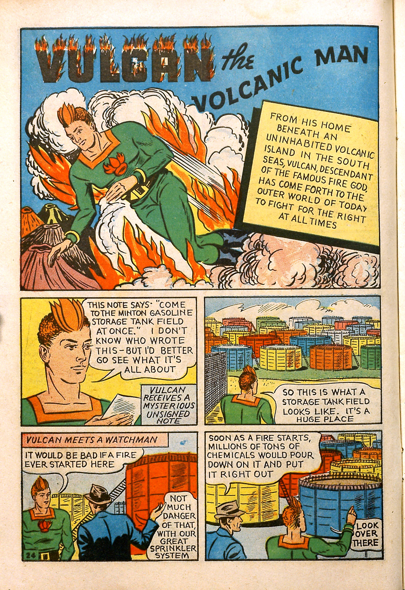 Read online Super-Mystery Comics comic -  Issue #3 - 25
