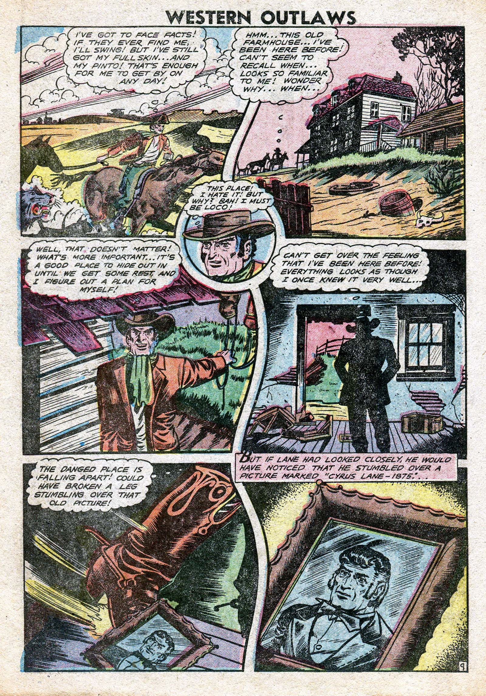 Read online Western Outlaws (1948) comic -  Issue #19 - 9