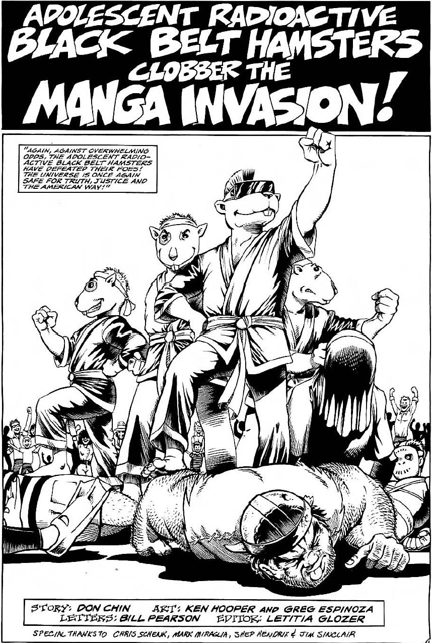 Adolescent Radioactive Black Belt Hamsters Massacre the Japanese Invasion issue Full - Page 2