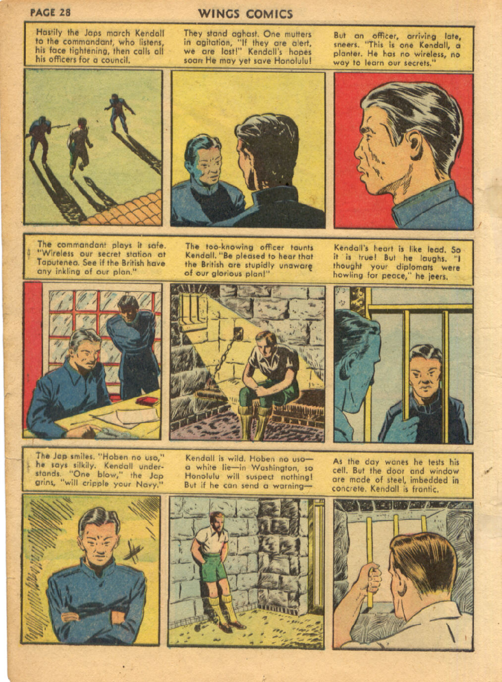 Read online Wings Comics comic -  Issue #21 - 30