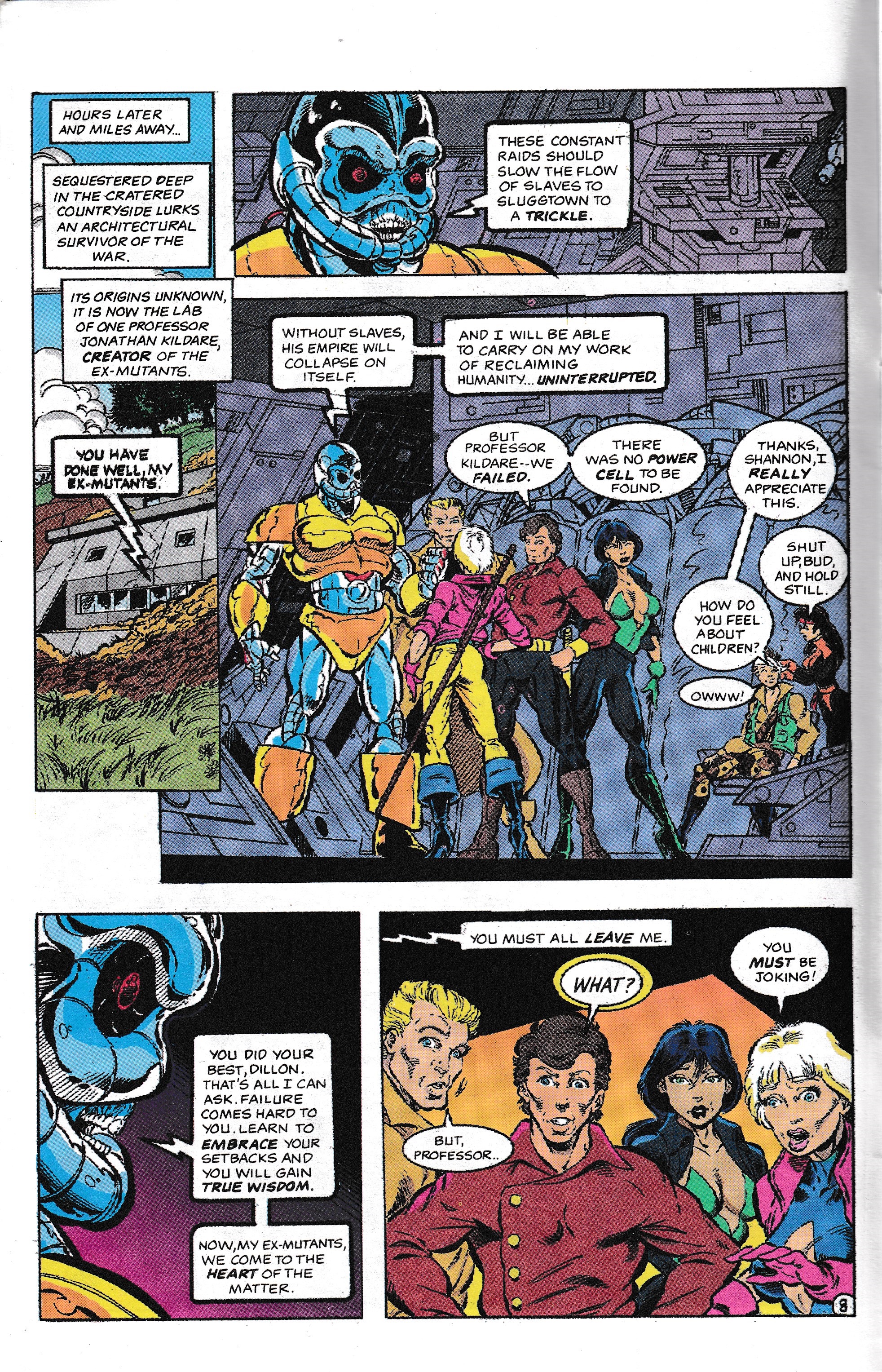 Read online Ex-Mutants Special Consumer Electronics Show Edition comic -  Issue # Full - 9