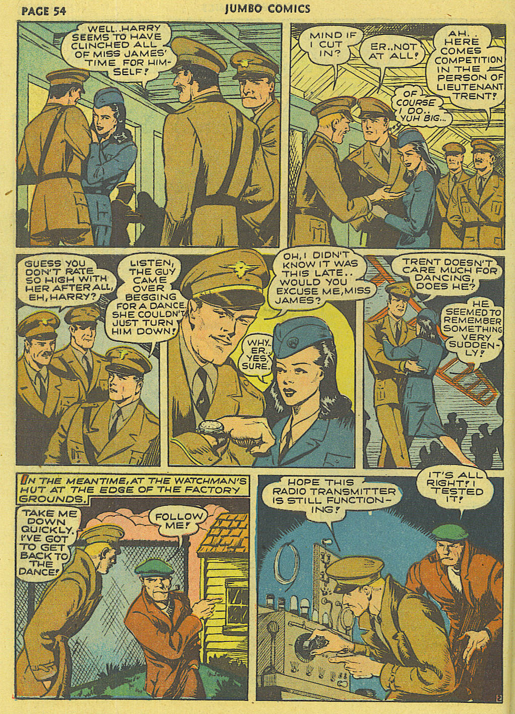 Read online Jumbo Comics comic -  Issue #42 - 56