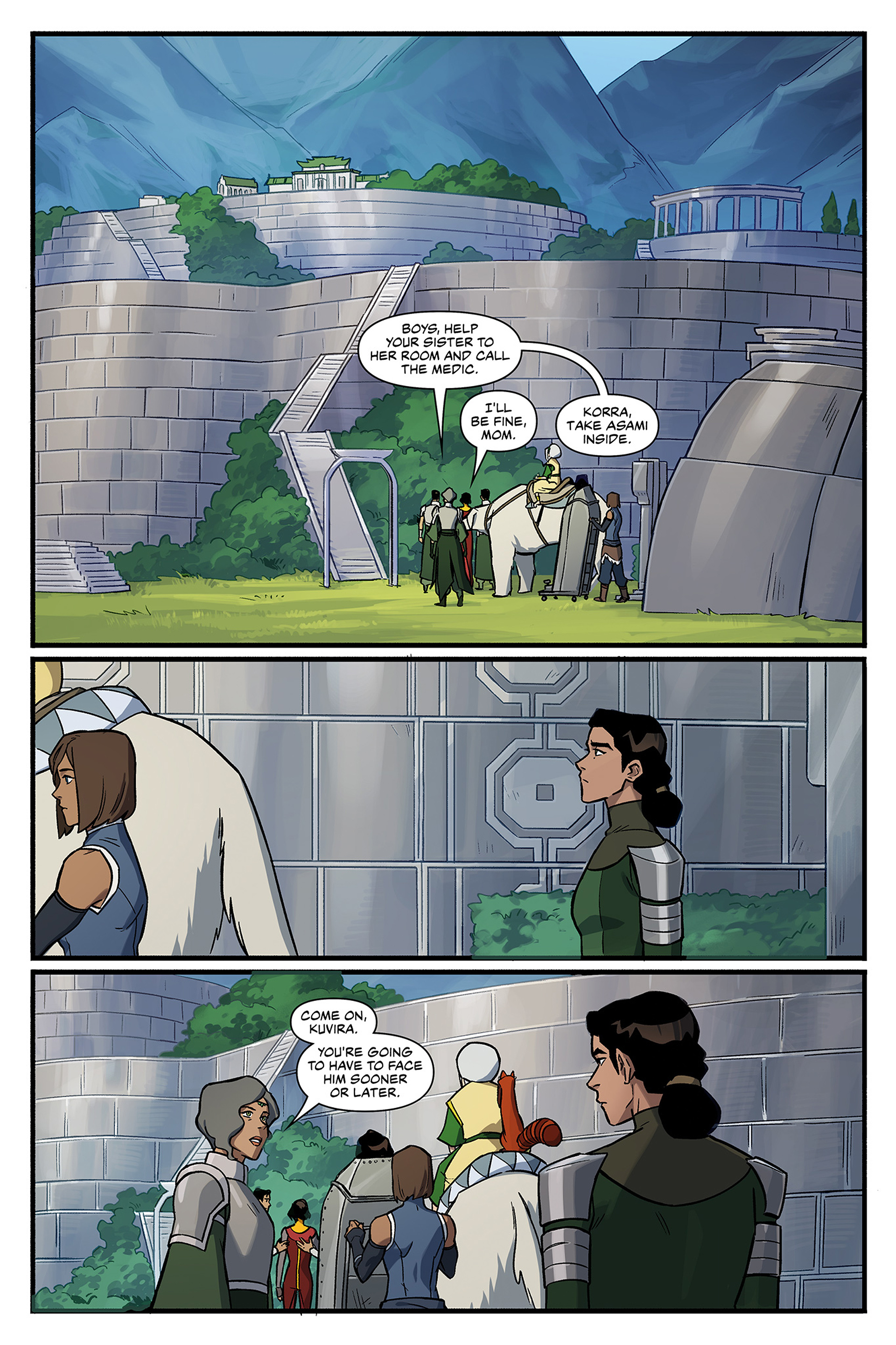 Read online The Legend of Korra: Ruins of the Empire Omnibus comic -  Issue # TPB (Part 2) - 50