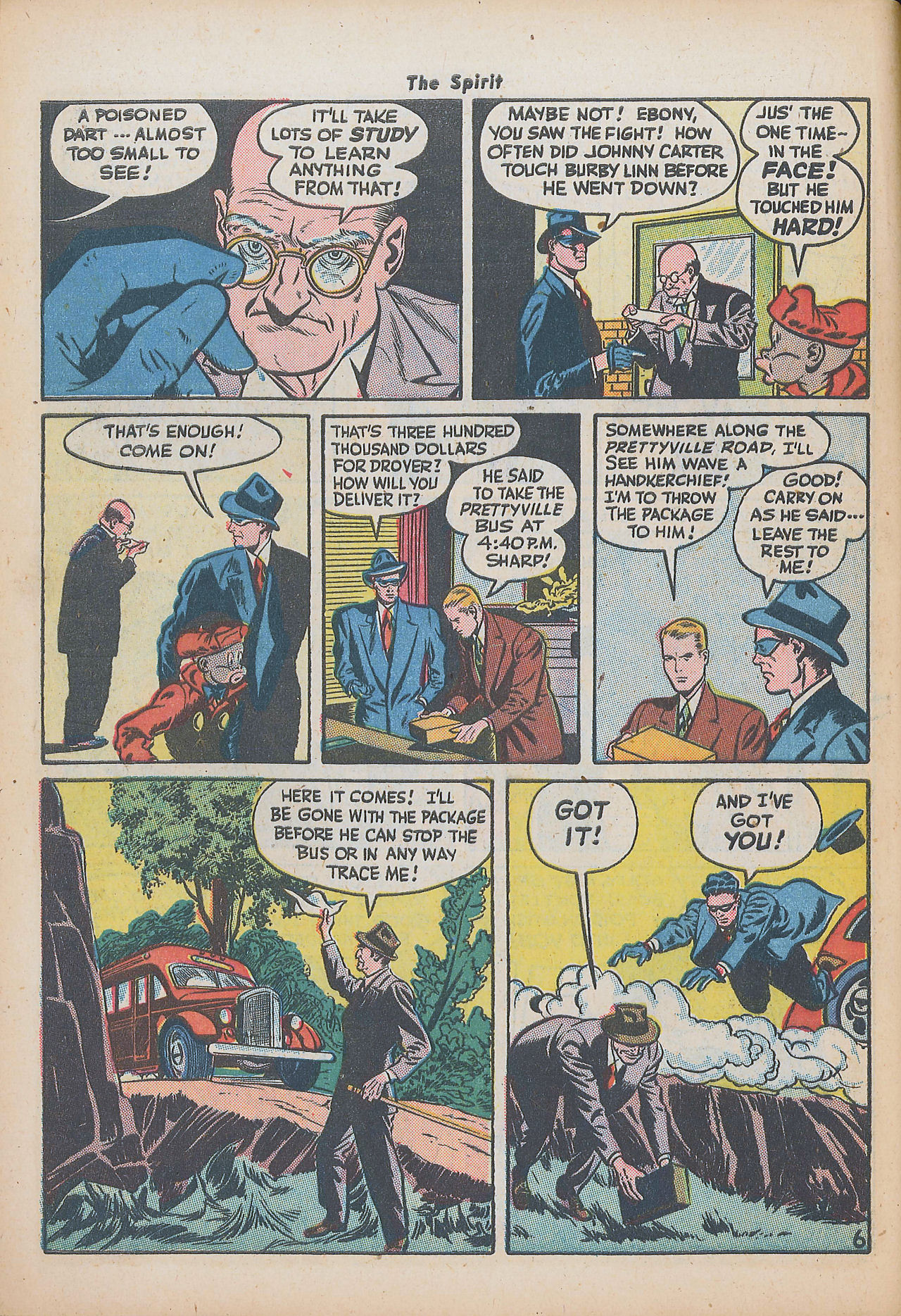 Read online The Spirit (1944) comic -  Issue #9 - 8