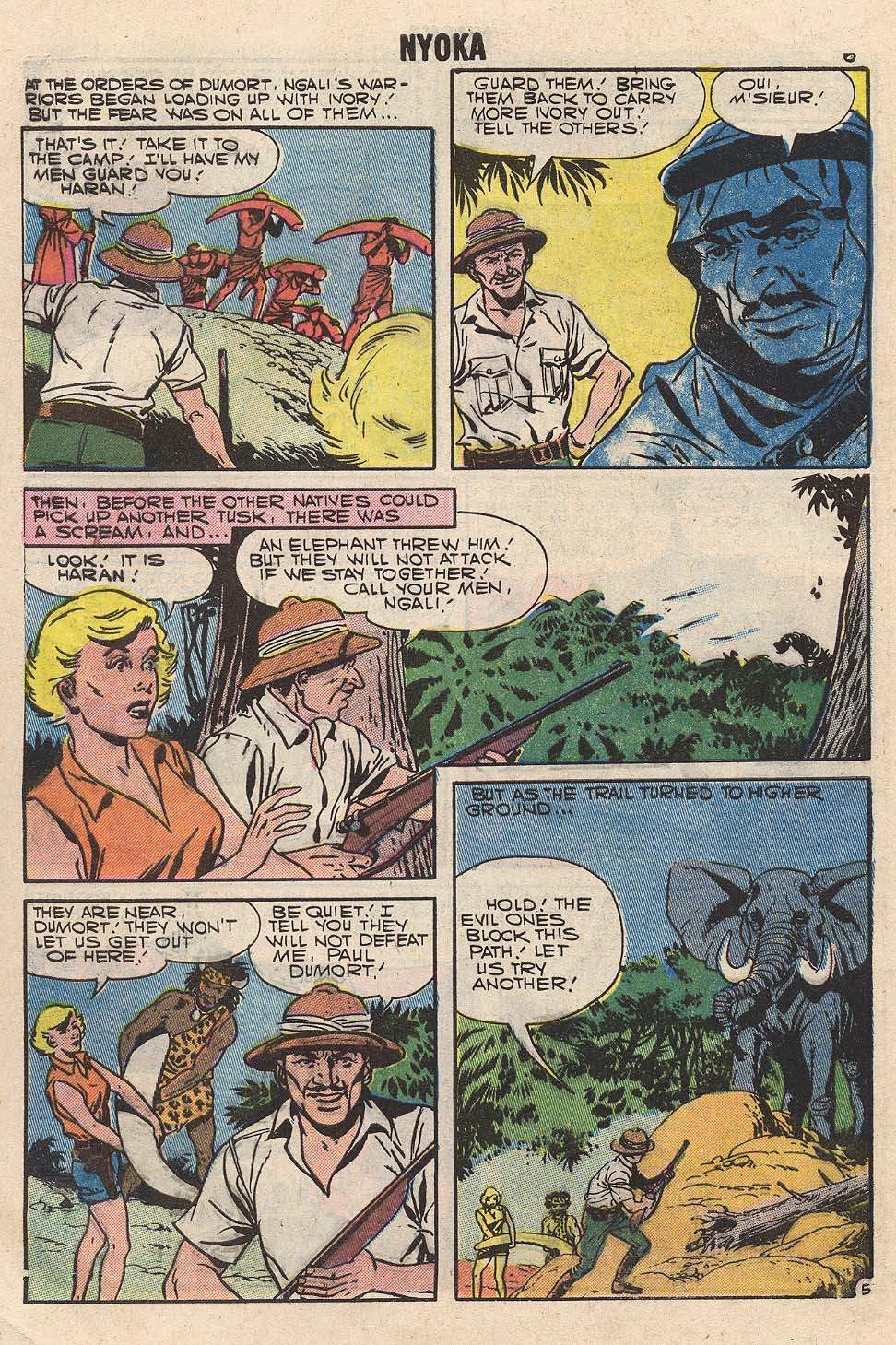 Read online Nyoka the Jungle Girl (1955) comic -  Issue #21 - 8