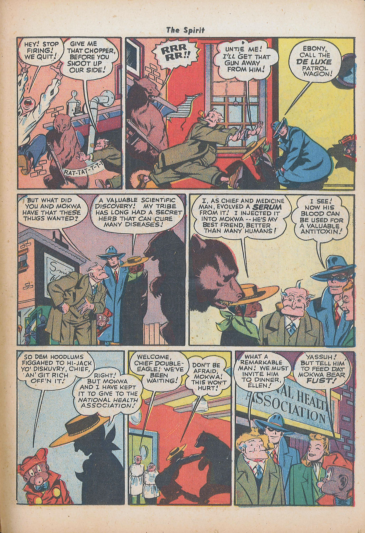 Read online The Spirit (1944) comic -  Issue #9 - 33