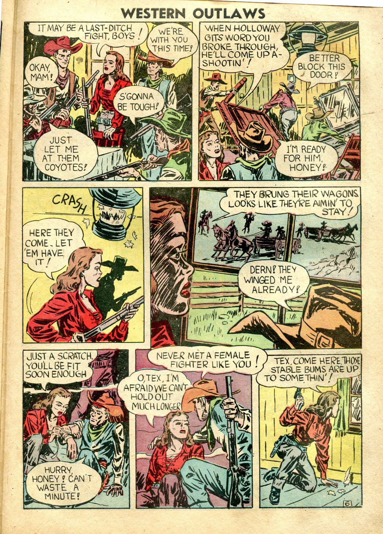 Read online Western Outlaws (1948) comic -  Issue #18 - 30