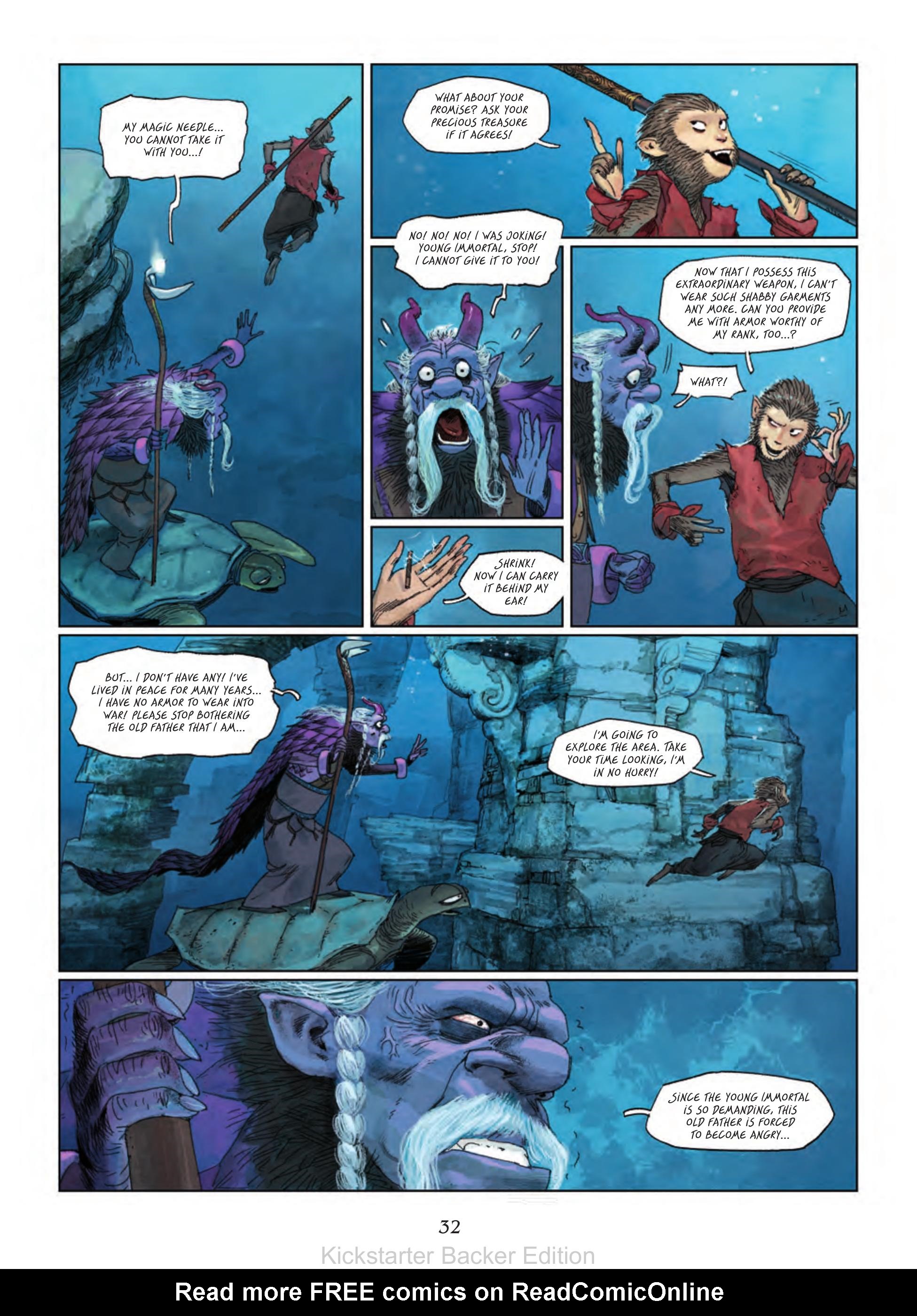 Read online The Monkey King: The Complete Odyssey comic -  Issue # TPB (Part 1) - 33