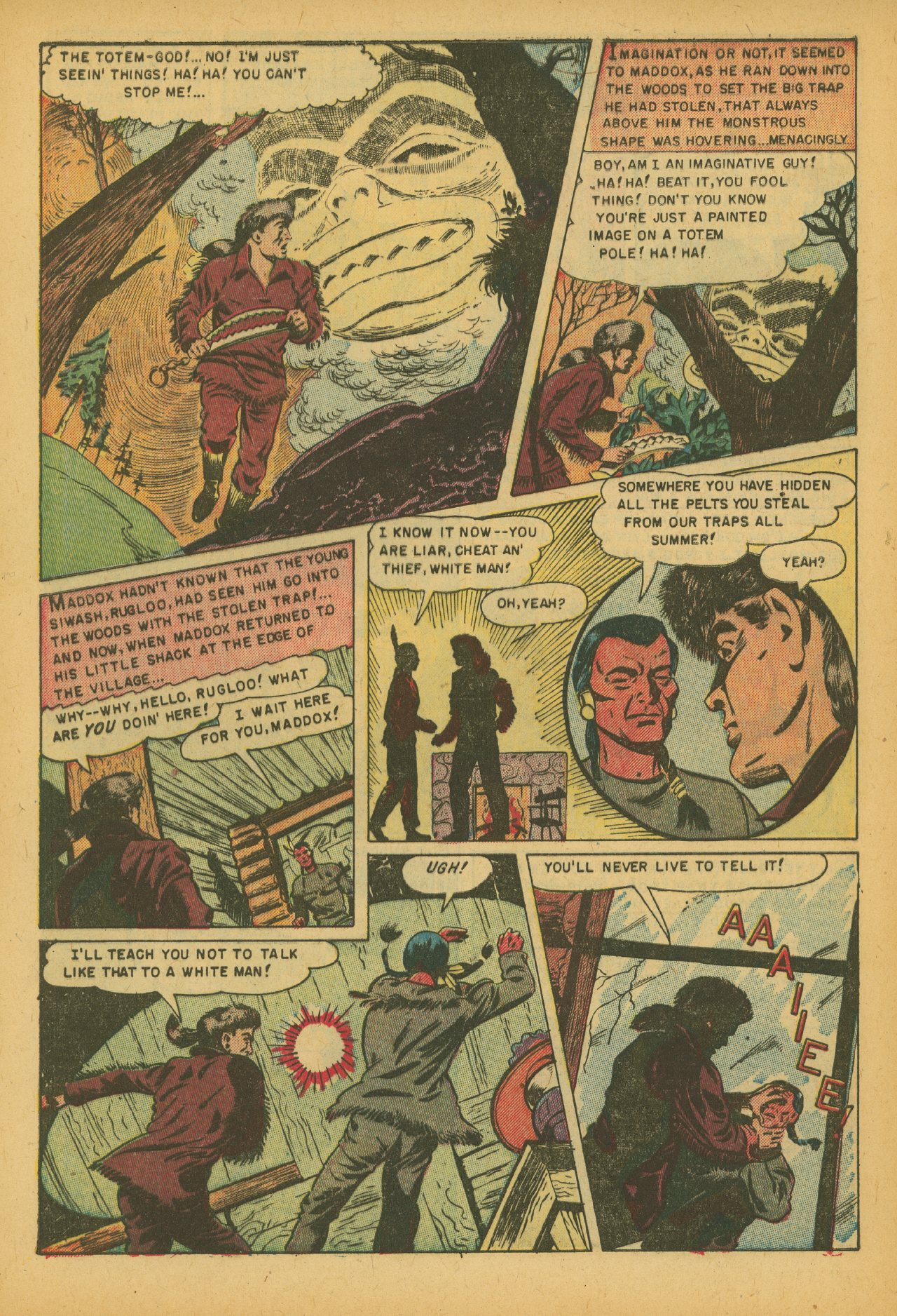 Read online Strange Worlds (1950) comic -  Issue #6 - 32