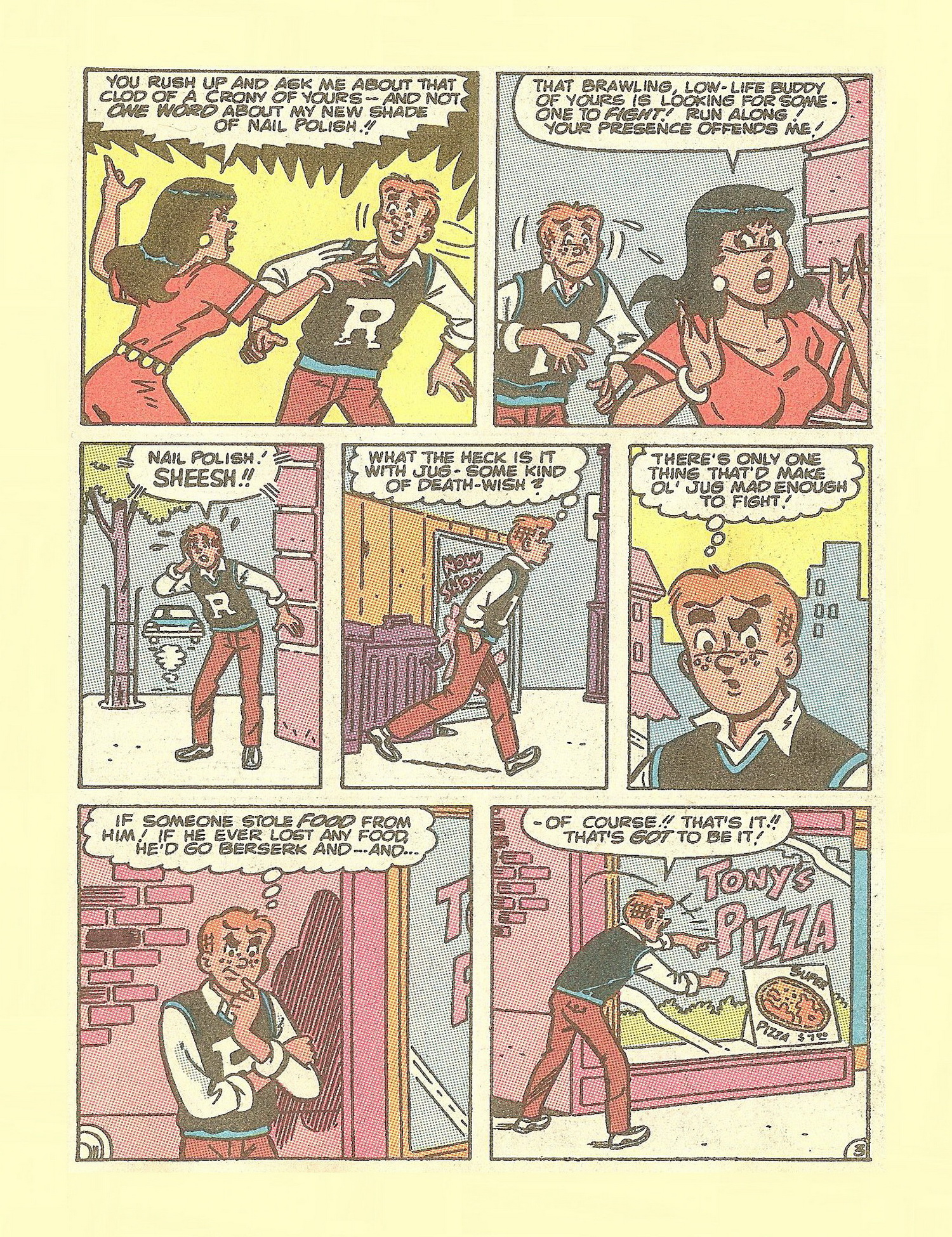 Read online Jughead Jones Comics Digest comic -  Issue #65 - 103