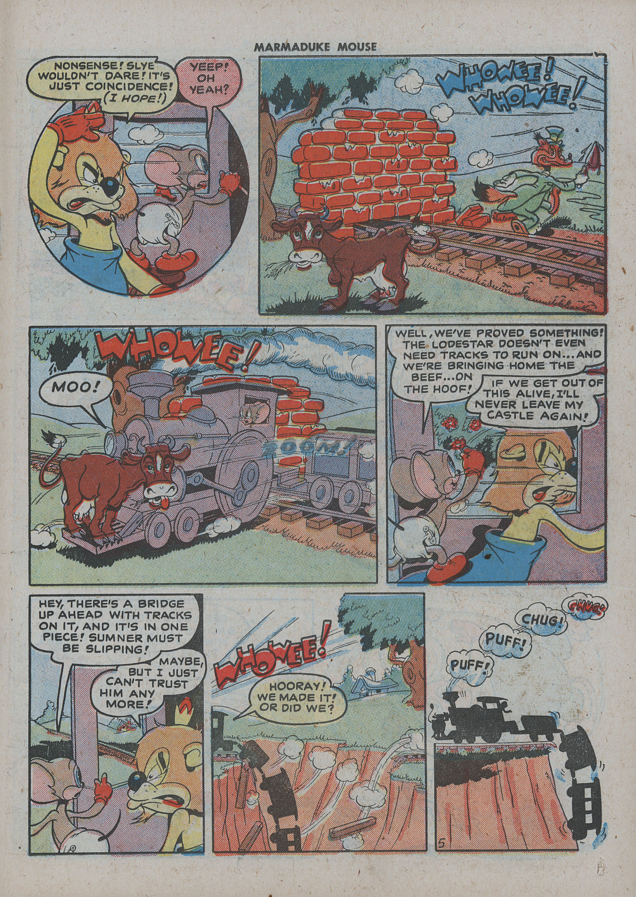 Read online Marmaduke Mouse comic -  Issue #14 - 19