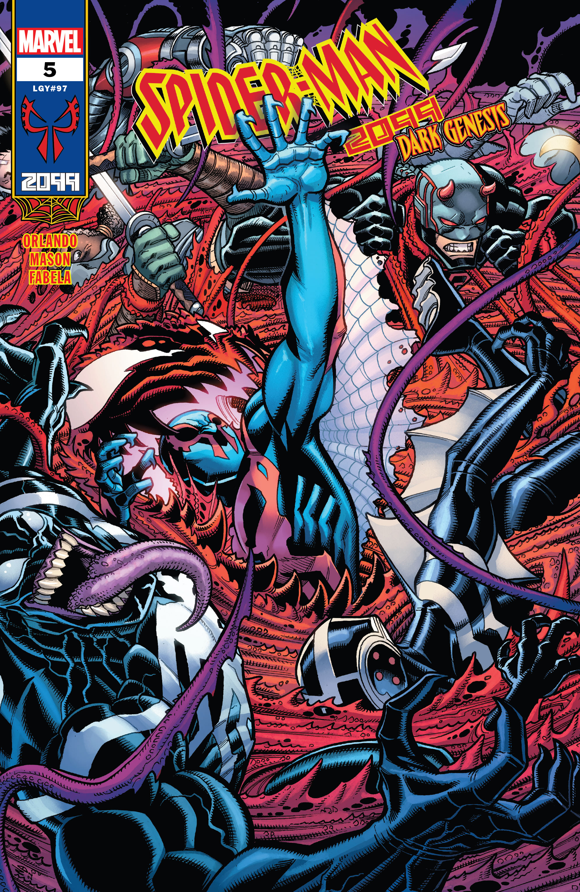 Read online Spider-Man 2099: Dark Genesis comic -  Issue #5 - 1