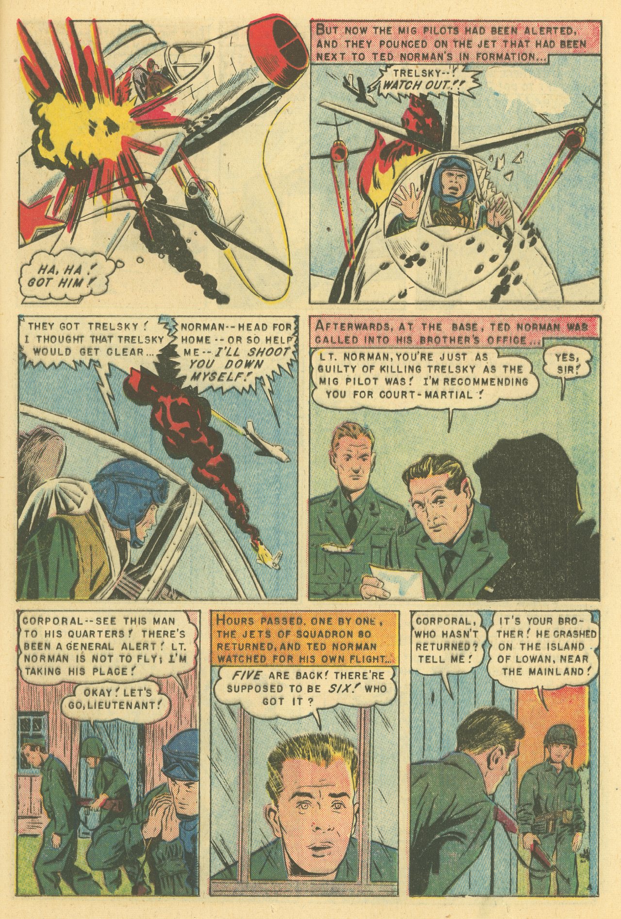Read online Strange Worlds (1950) comic -  Issue #22 - 23