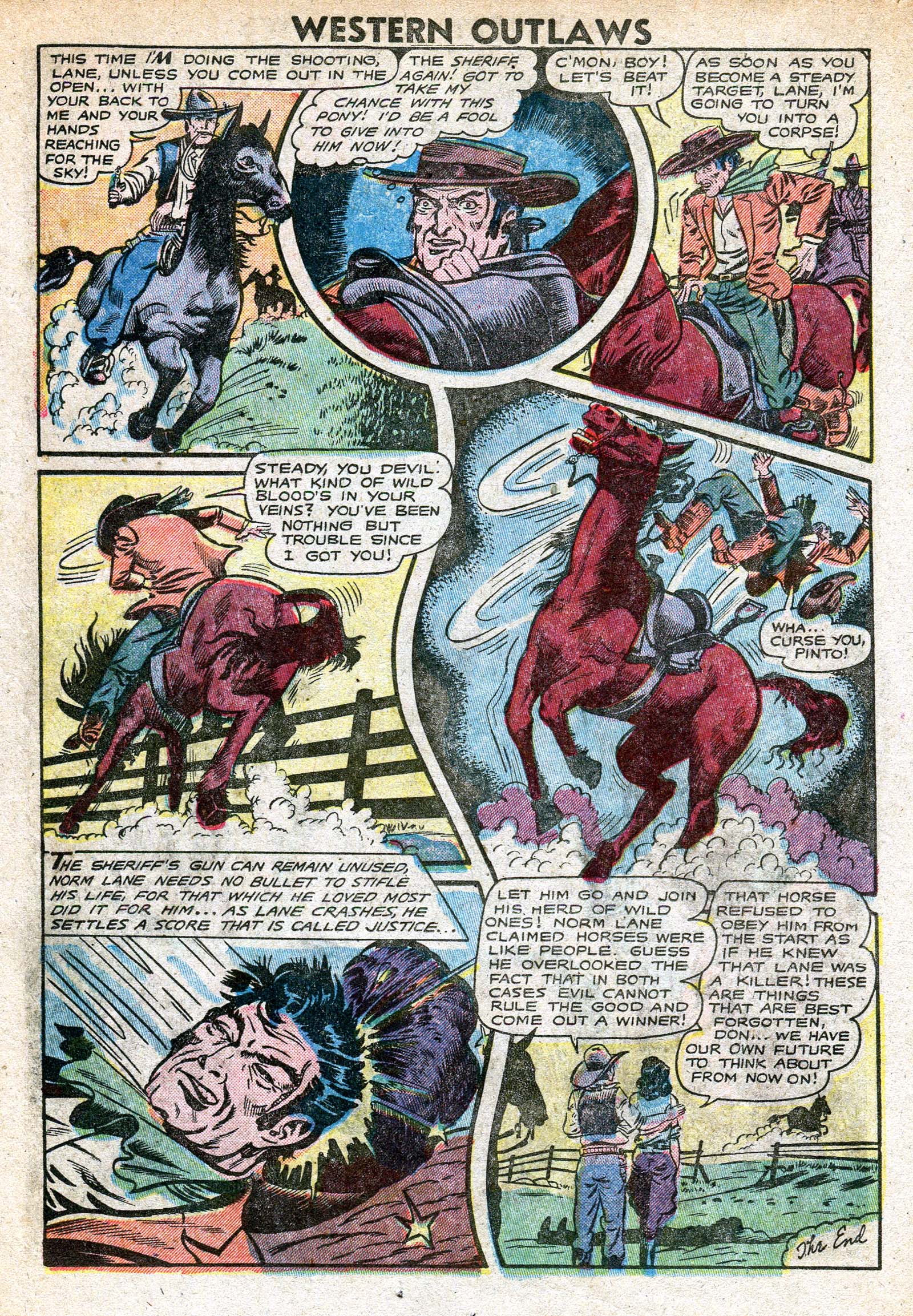 Read online Western Outlaws (1948) comic -  Issue #19 - 11