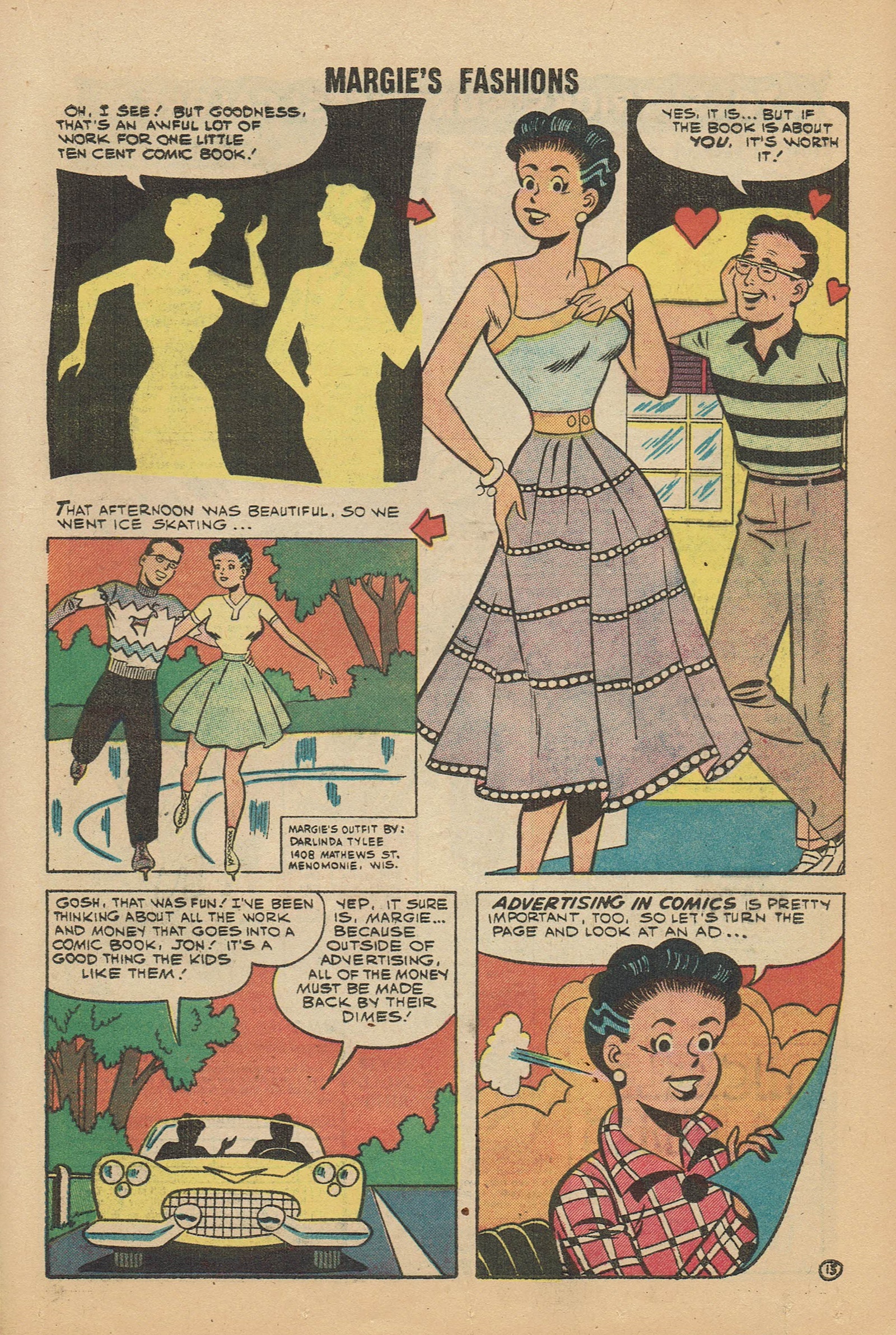 Read online My Little Margie's Fashions comic -  Issue #1 - 20