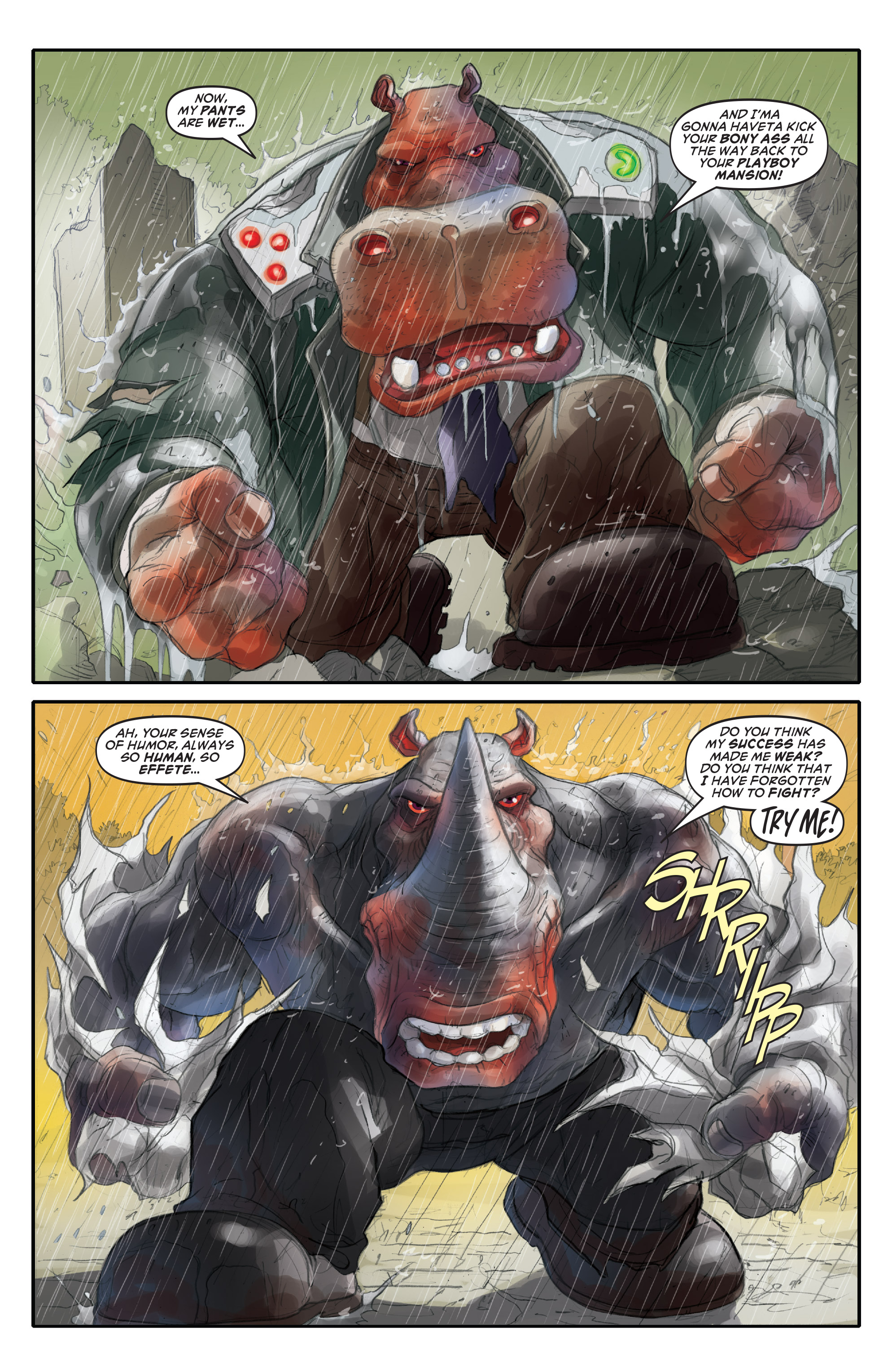 Read online Elephantmen: Theo Laroux Meets the Elephantmen comic -  Issue #5 - 13
