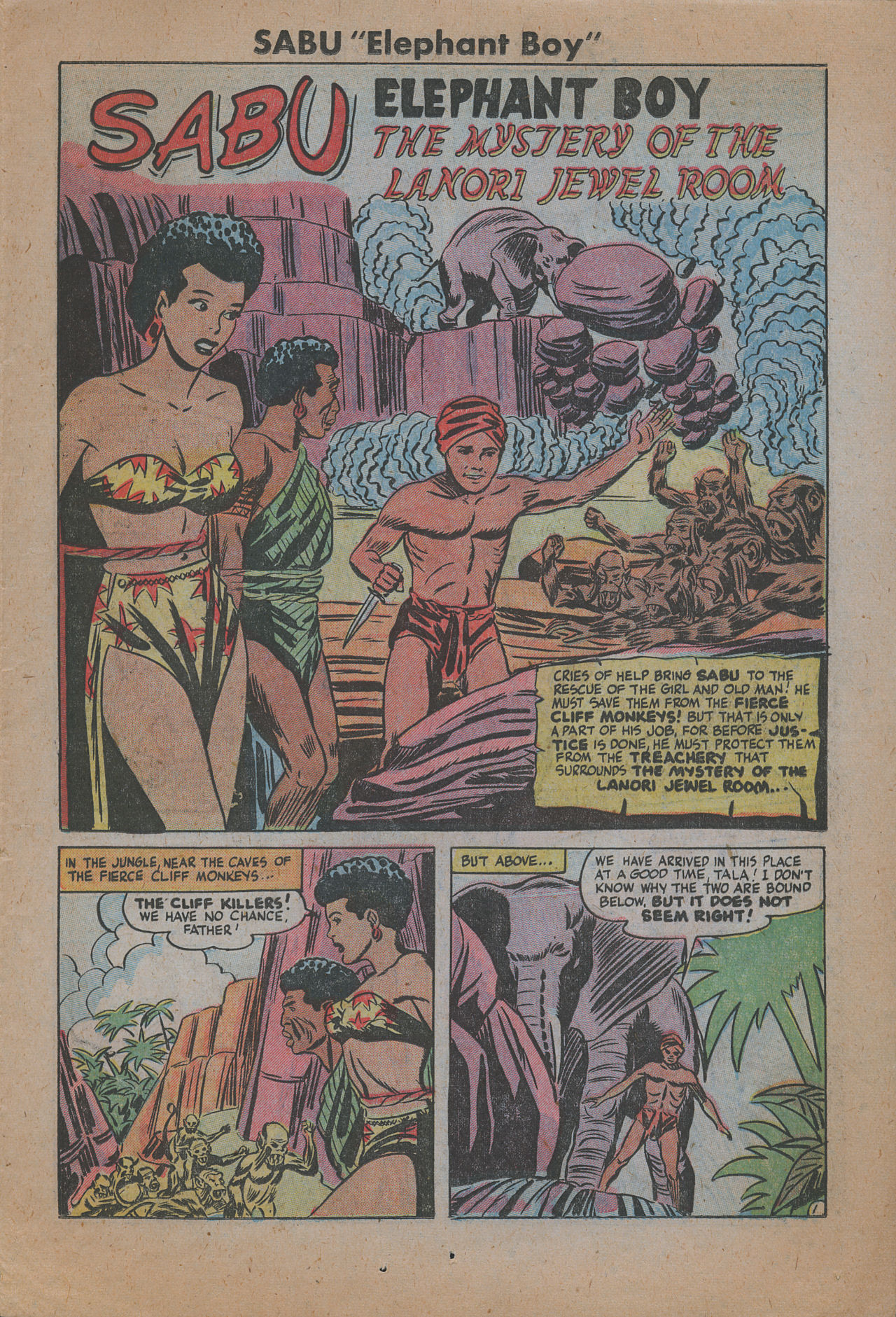 Read online Sabu: Elephant Boy comic -  Issue #2 - 15