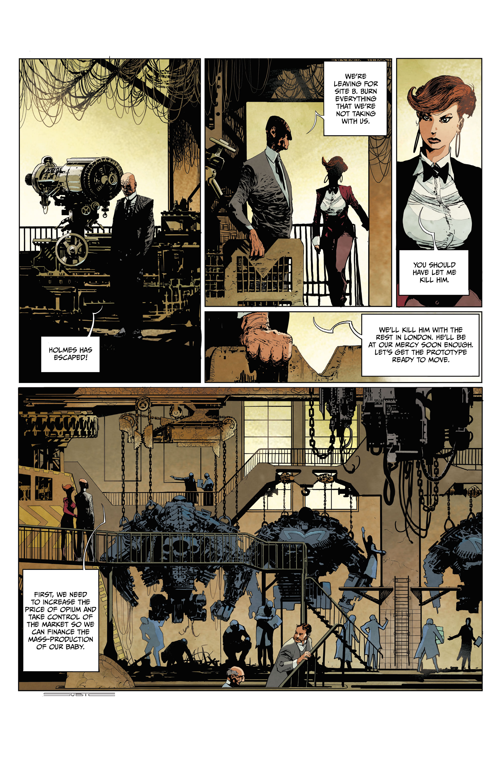 Read online M.O.R.I.A.R.T.Y : The Clockwork Empire comic -  Issue #3 - 33