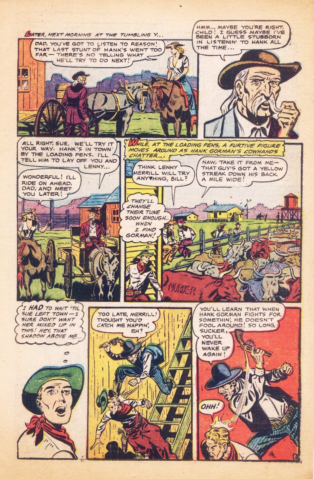 Cowgirl Romances (1950) issue 9 - Page 11
