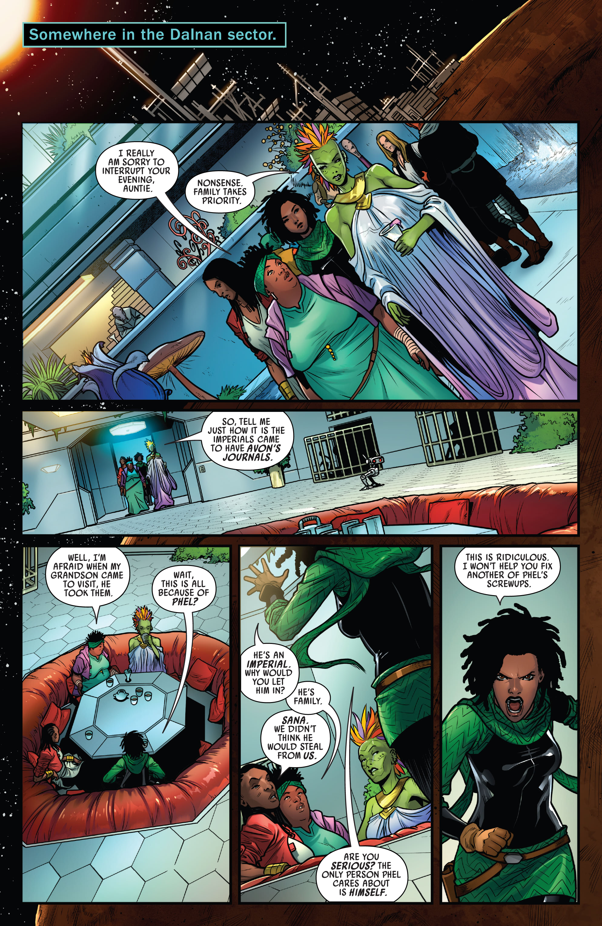 Read online Star Wars: Sana Starros comic -  Issue #3 - 3