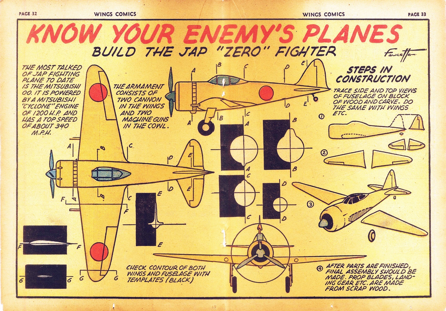 Read online Wings Comics comic -  Issue #28 - 35