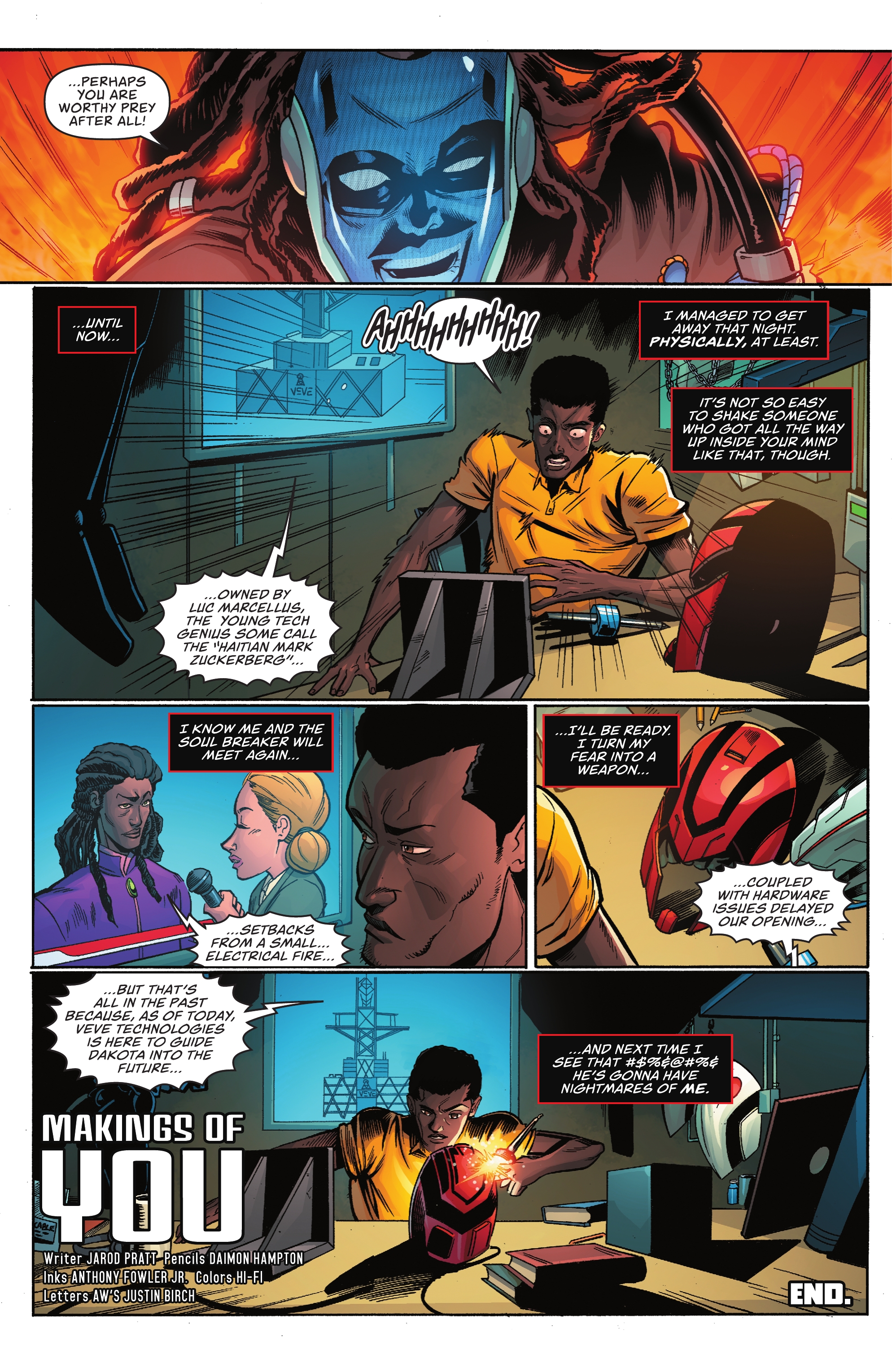 Read online New Talent Showcase: The Milestone Initiative comic -  Issue # TPB - 45