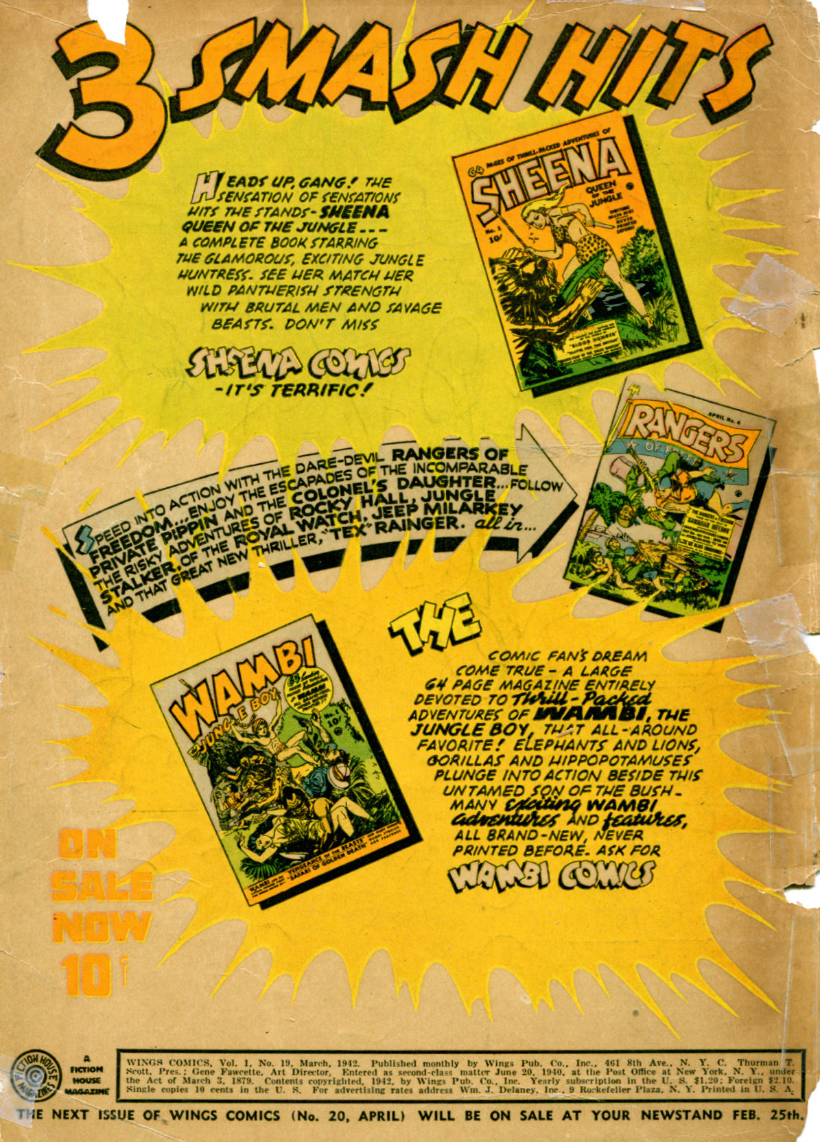 Read online Wings Comics comic -  Issue #19 - 3