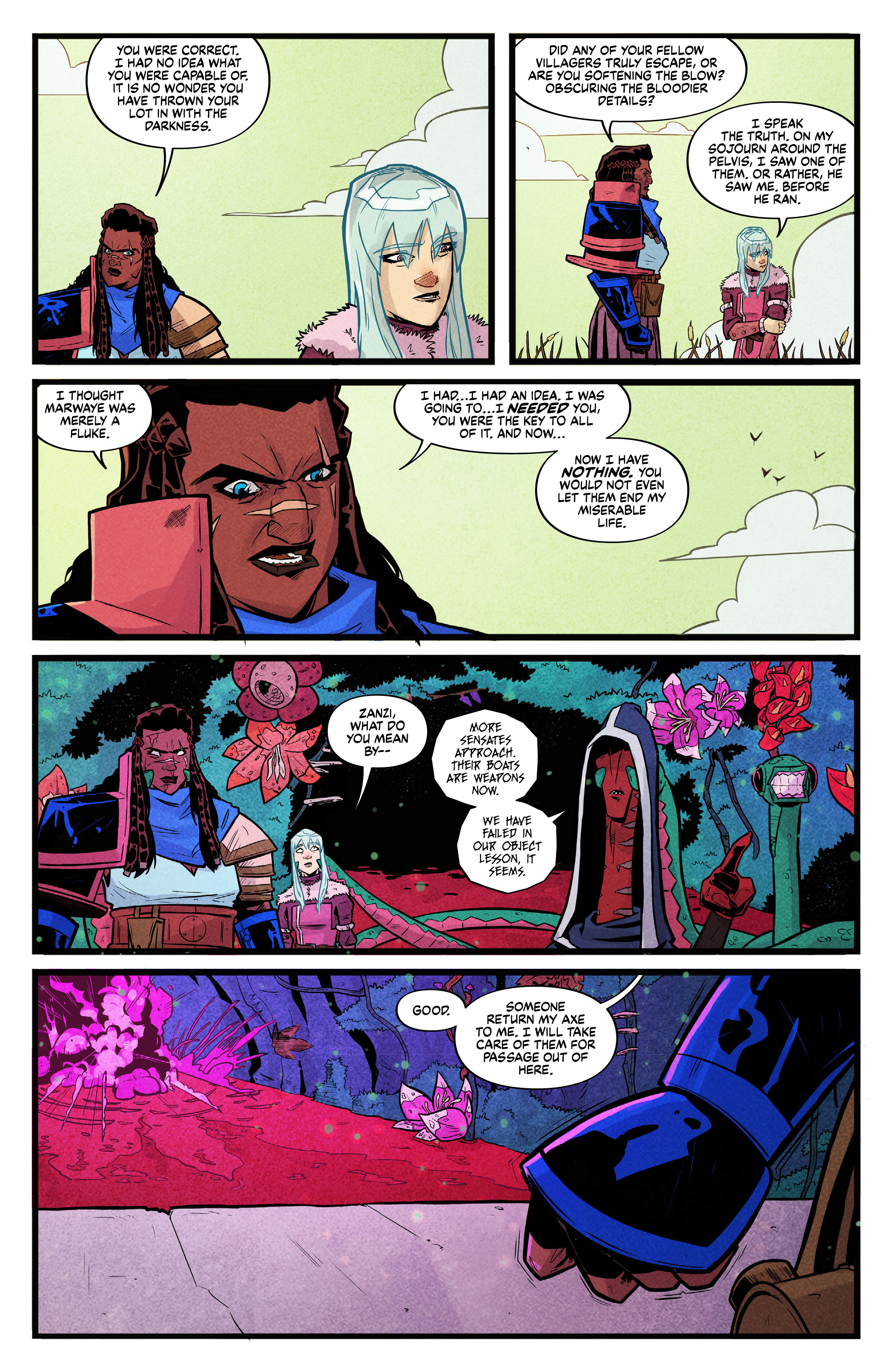 Read online Godfell comic -  Issue #4 - 22