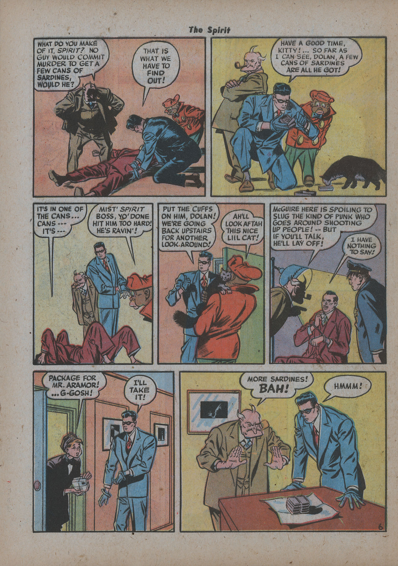 Read online The Spirit (1944) comic -  Issue #16 - 8