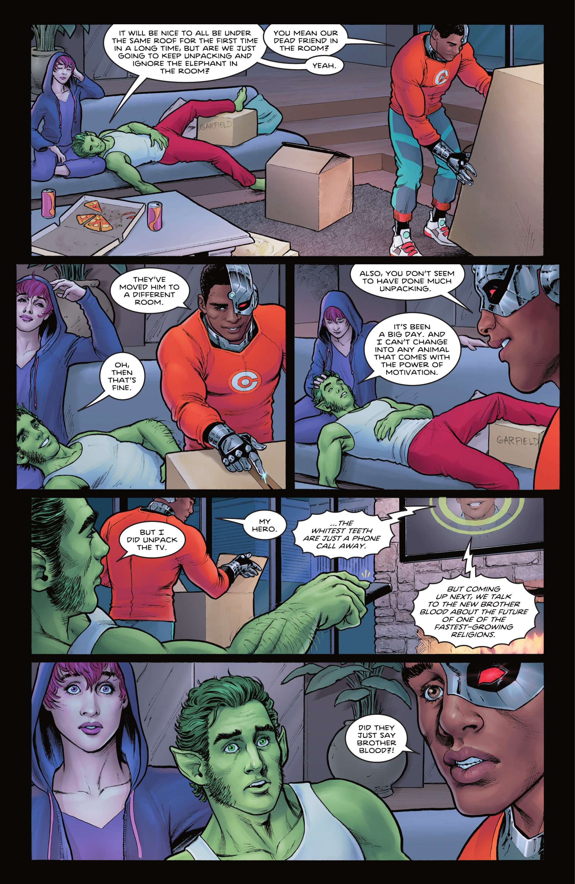 Read online Titans (2023) comic -  Issue #2 - 17