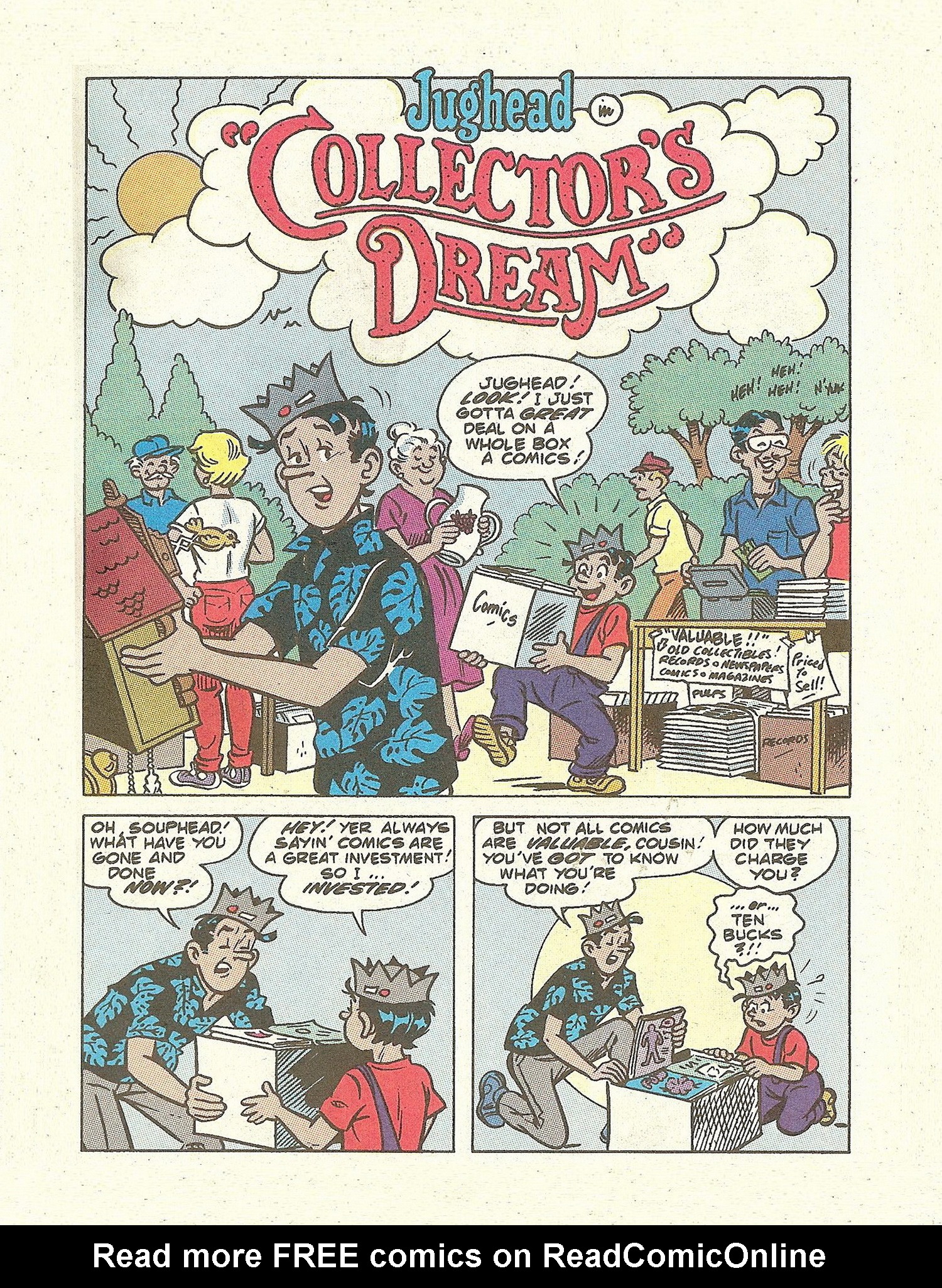 Read online Jughead Jones Comics Digest comic -  Issue #77 - 35