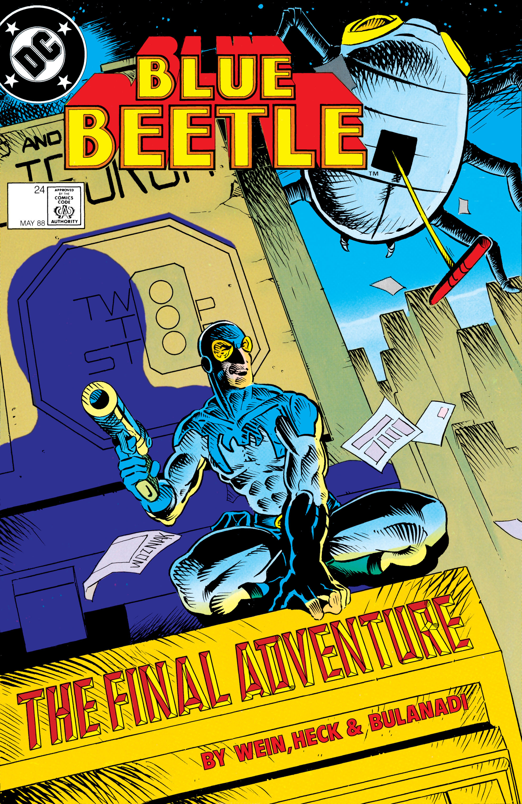 Read online Blue Beetle (1986) comic -  Issue #24 - 1