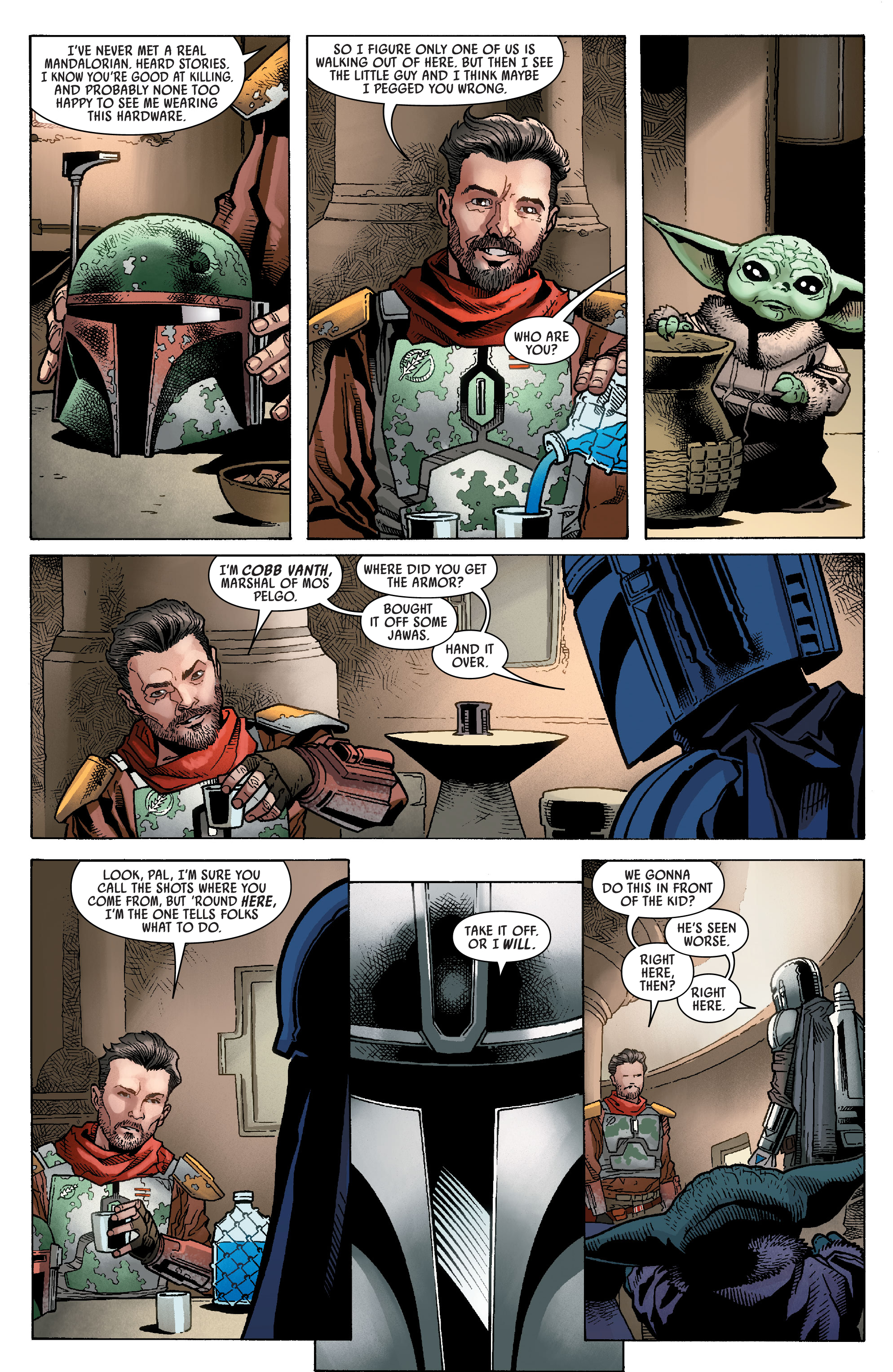 Read online Star Wars: The Mandalorian Season 2 comic -  Issue #1 - 15