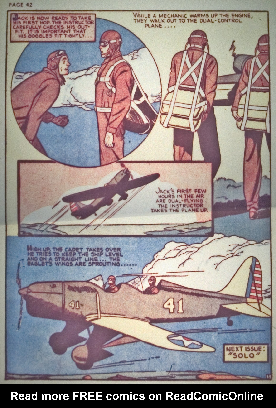 Read online Wings Comics comic -  Issue #1 - 45