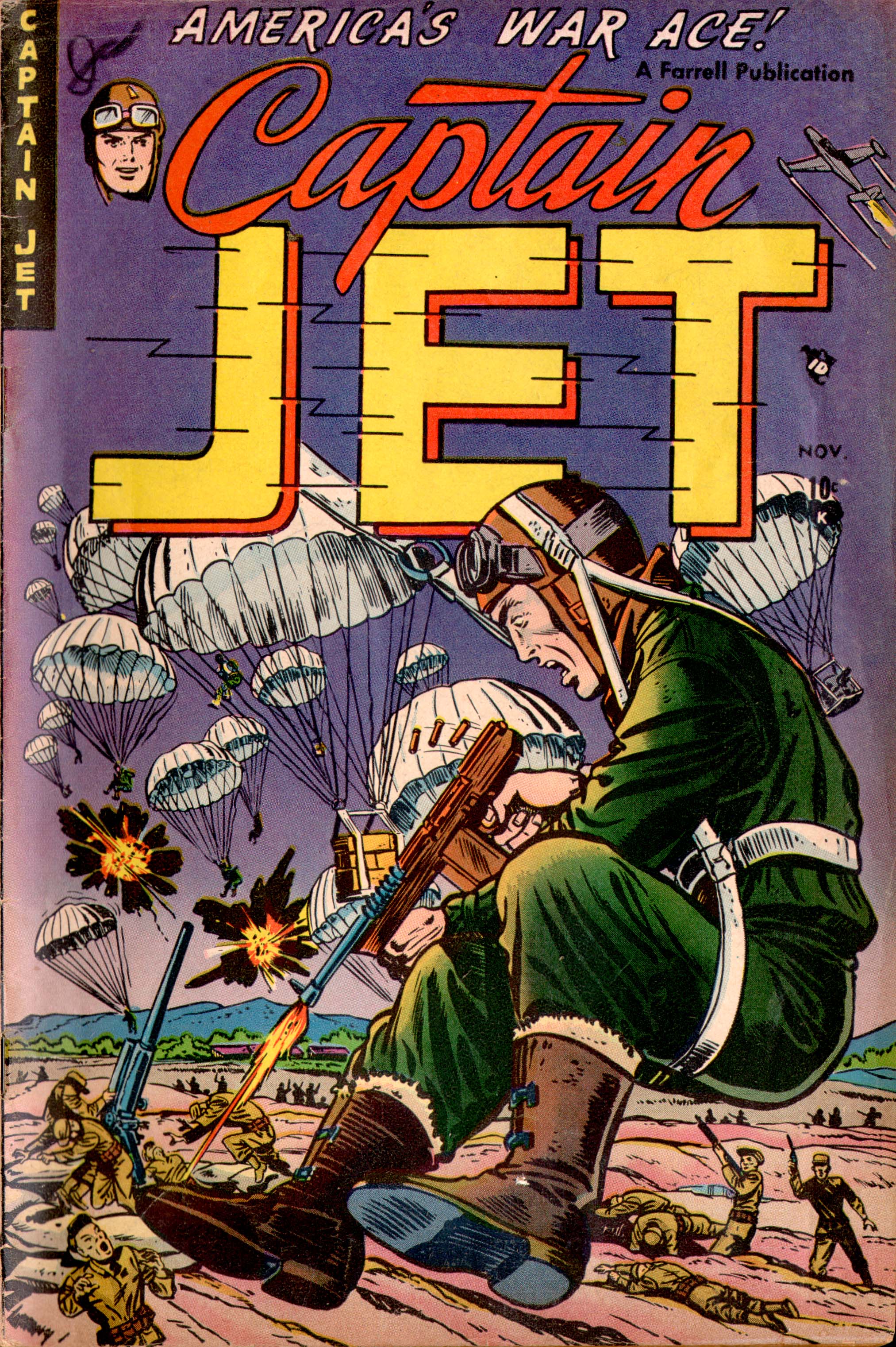 Read online Captain Jet comic -  Issue #4 - 1