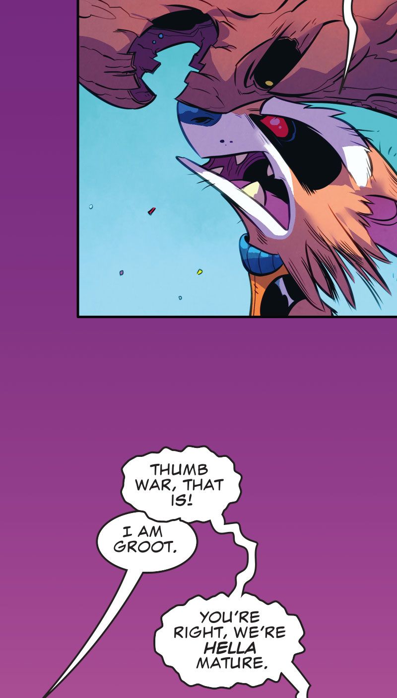 Read online Rocket Raccoon & Groot: Tall Tails Infinity Comic comic -  Issue #12 - 45