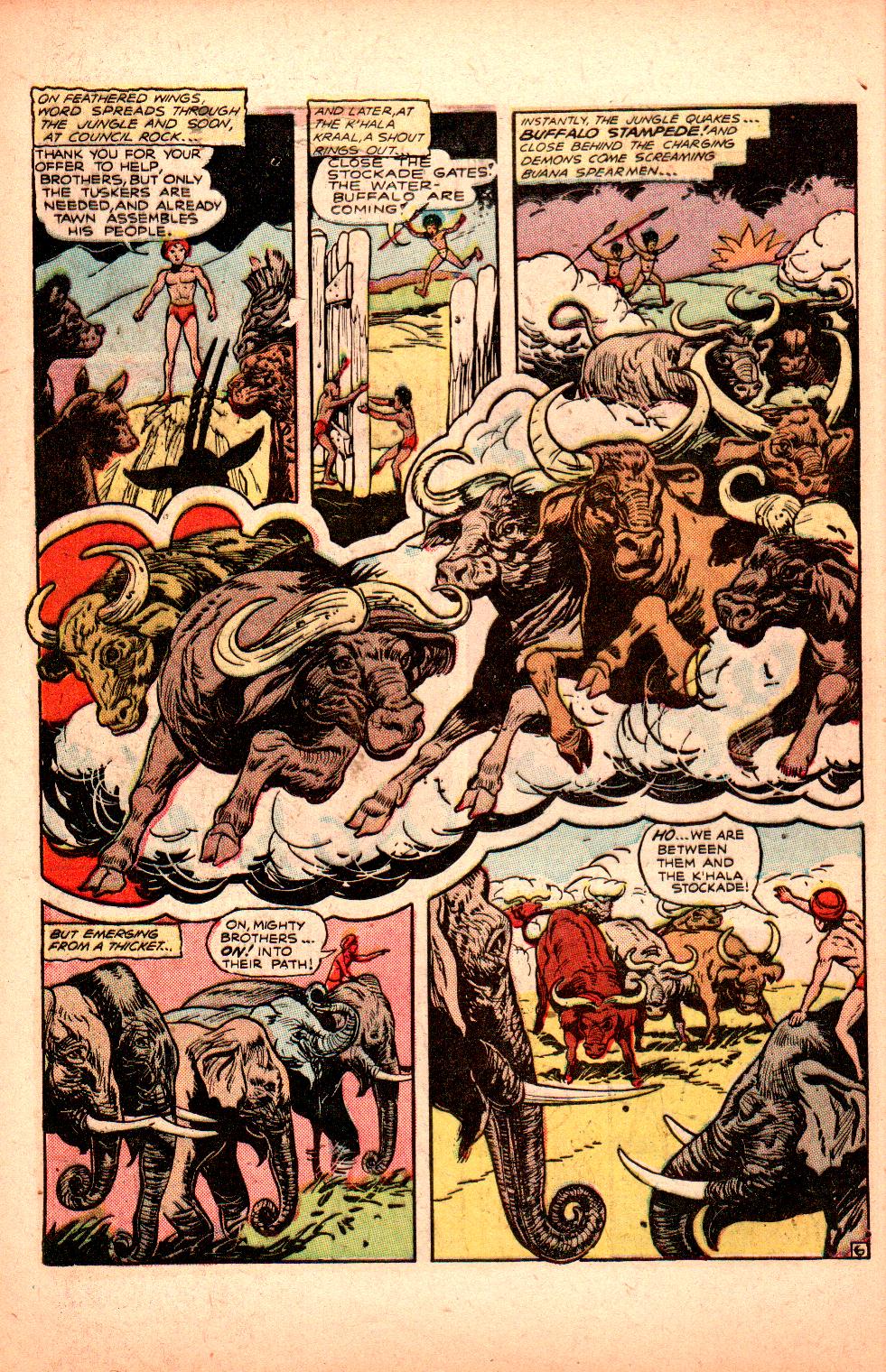 Read online Wambi Jungle Boy comic -  Issue #6 - 40