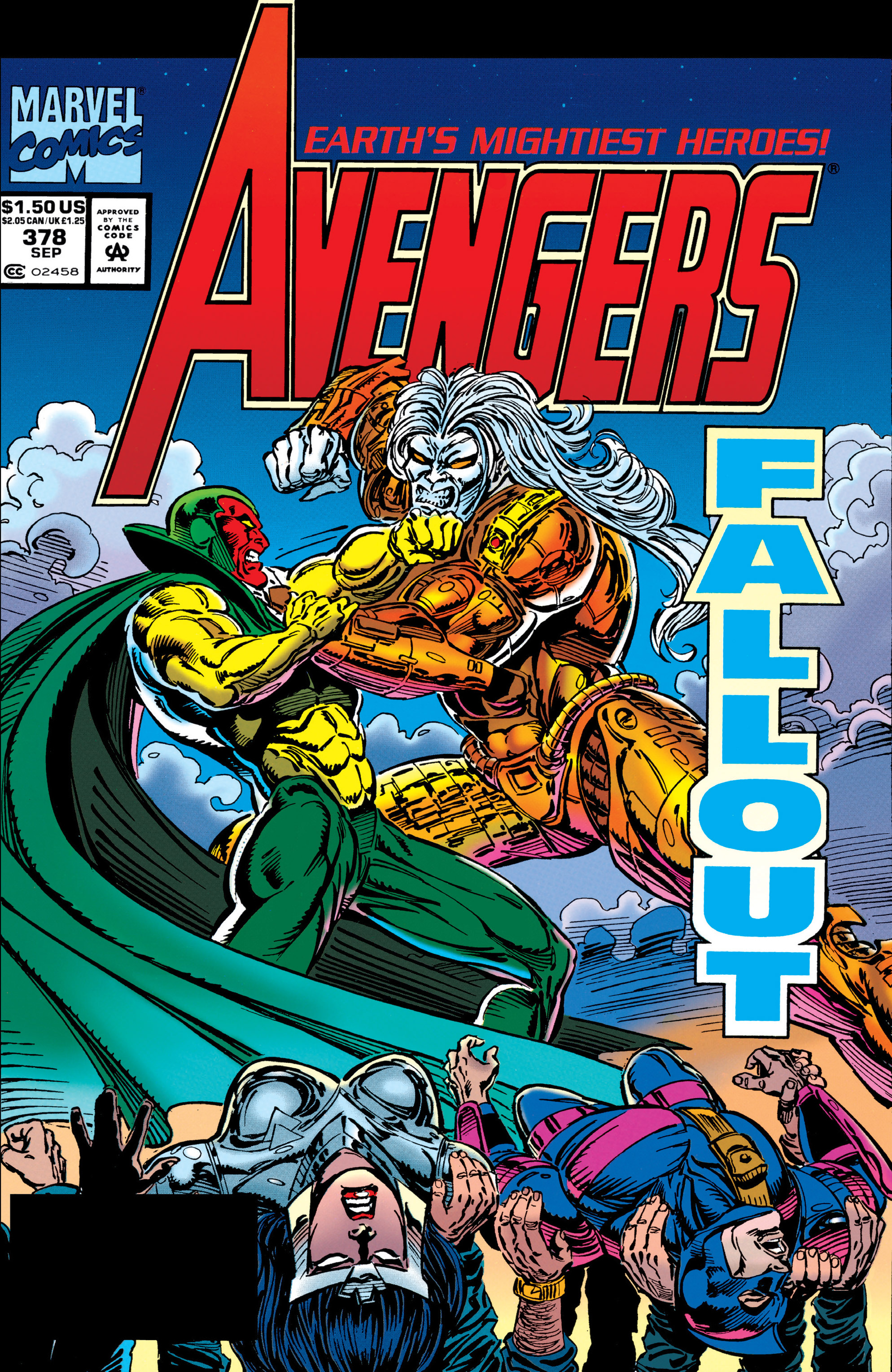 Read online The Avengers (1963) comic -  Issue #378 - 1