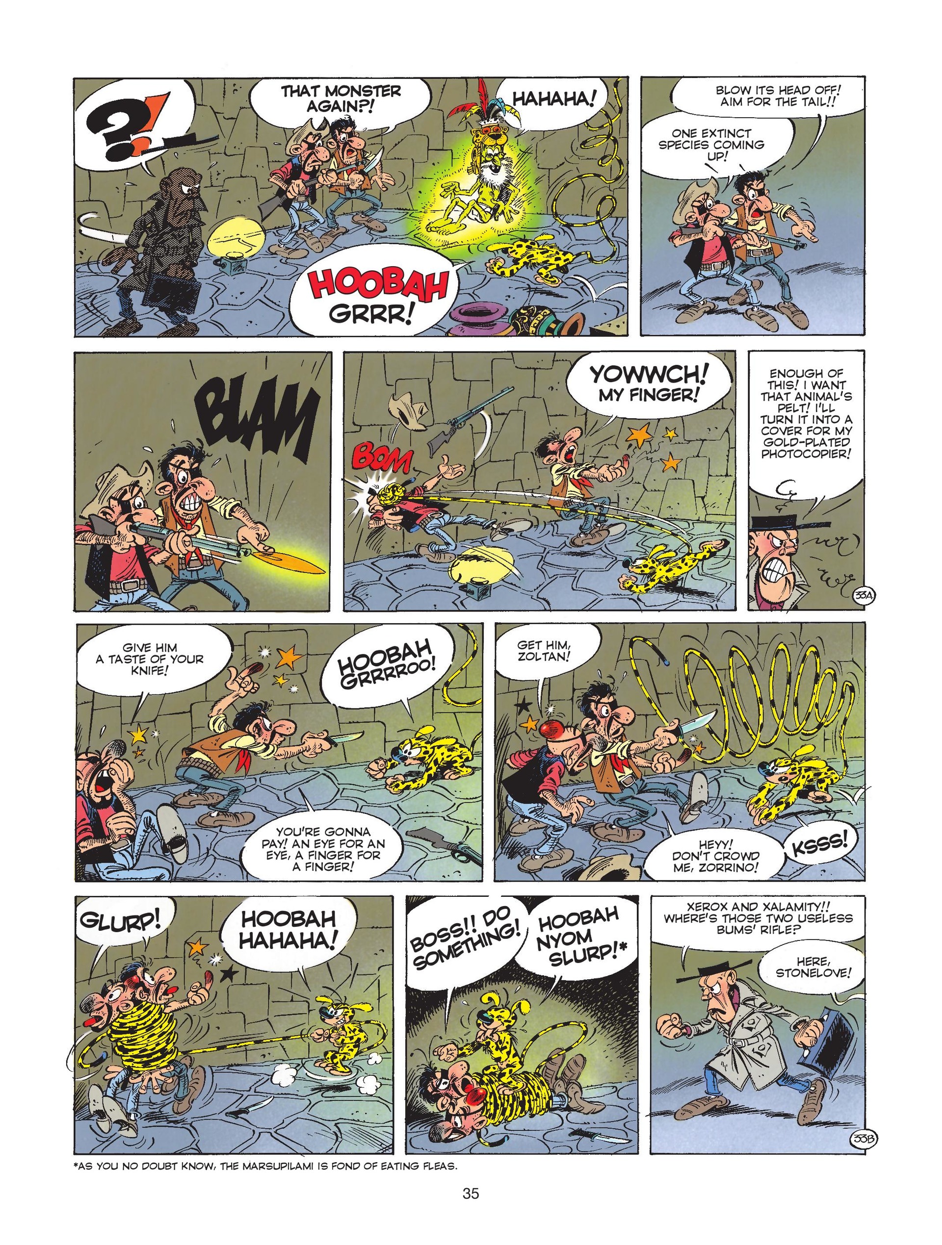 Read online Marsupilami comic -  Issue #8 - 37