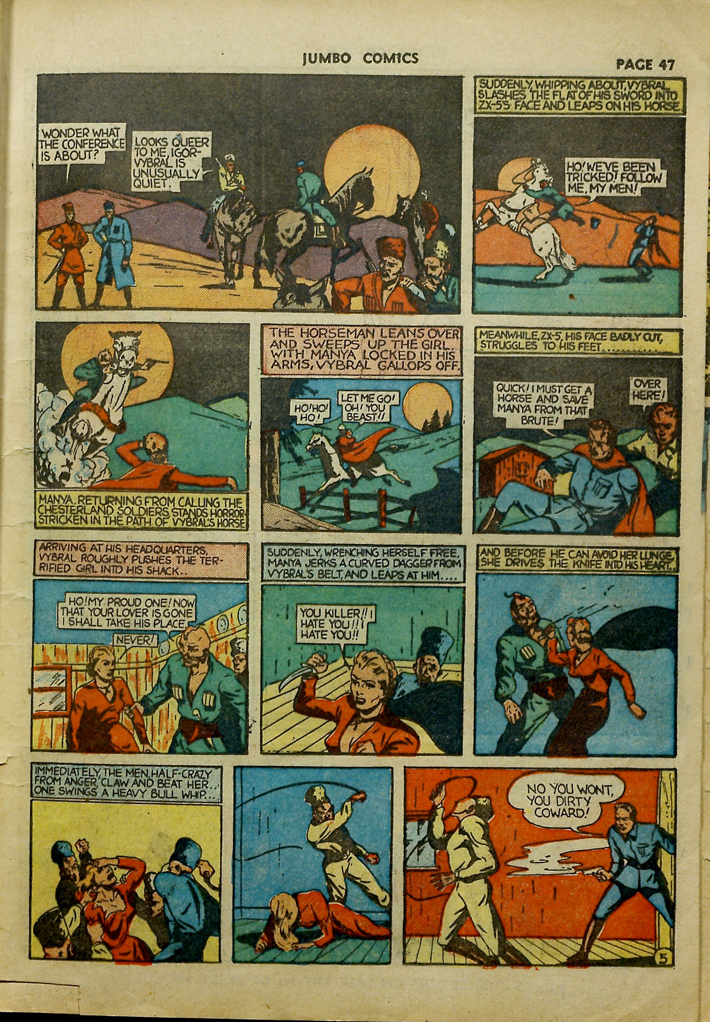 Read online Jumbo Comics comic -  Issue #13 - 49